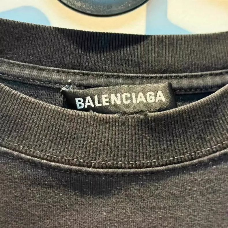 Balenciaga Balenciaga Wave black short sleeve Size US L / EU 52-54 / 3 - 3 Thumbnail