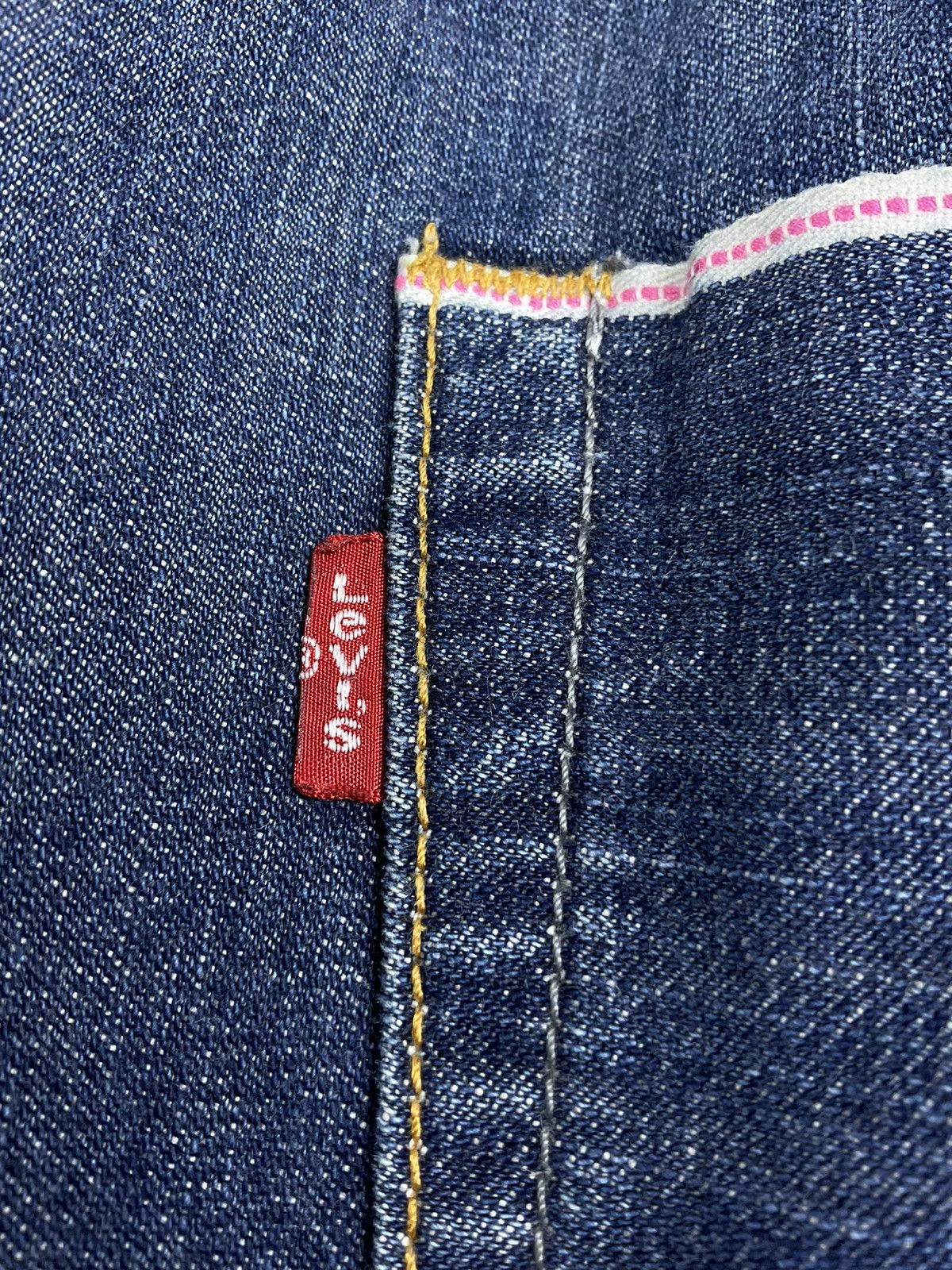 Fragment Design × Levi's Levis Fenom S/S'09 Yellow FLash Denim Size US 36 / EU 52 - 9 Thumbnail