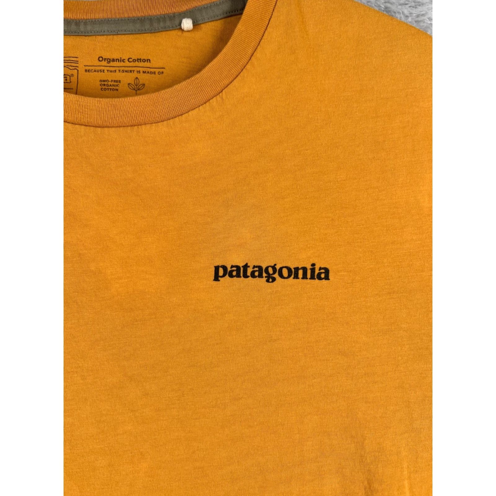Patagonia Patagonia Shirt Men Adult Medium Orange Cotton P-6 Mission Organic Logo T-Shirt Jersey Read All Seasons Breatherble Crew Neck Short Sleeve Vintage No Size US M / EU 48-50 / 2 - 6 Thumbnail