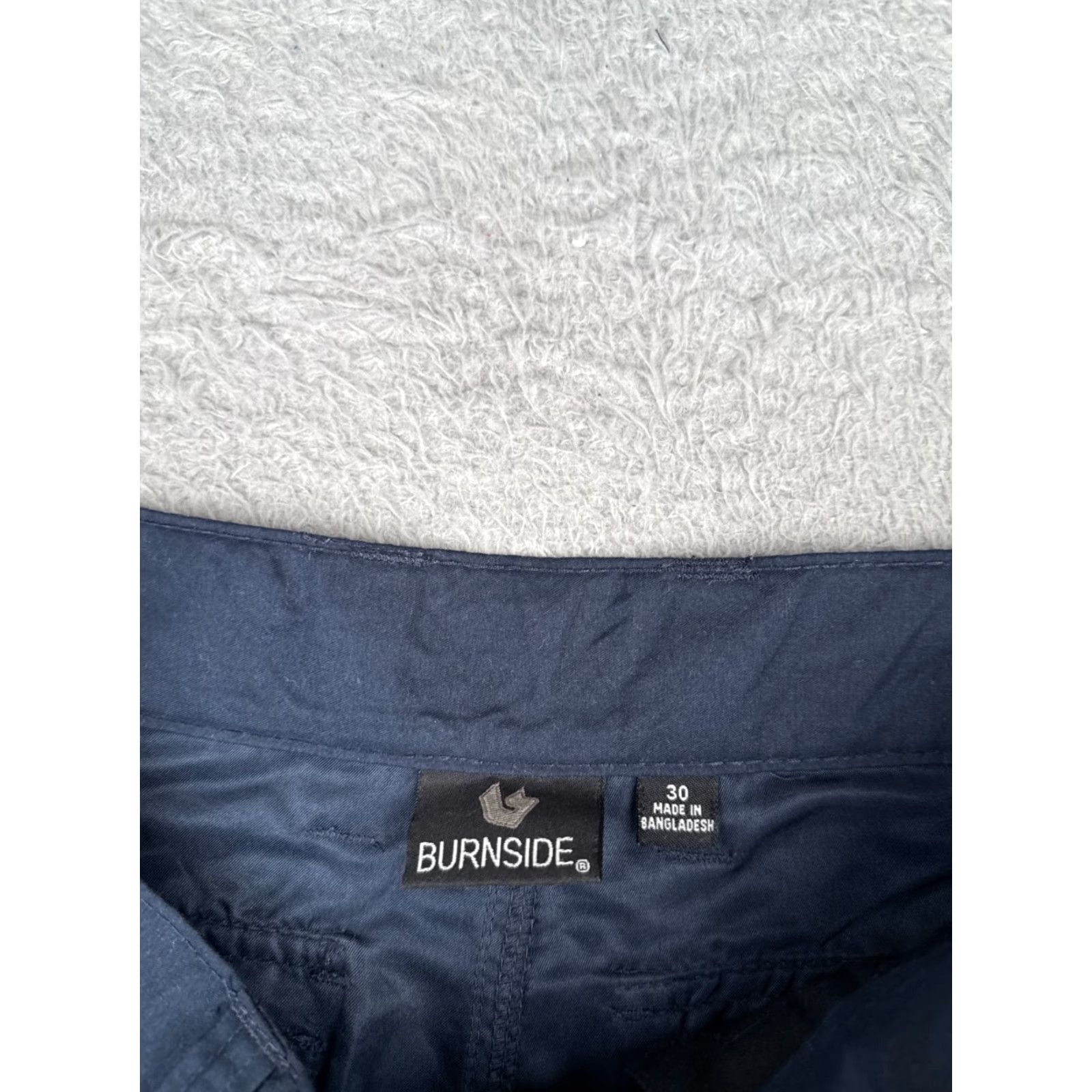 Burnside Burnside Mens Shorts 30 Blue Cargo Beach Casual Skate Hiking Walking 30x11 Size US 30 / EU 46 - 7 Thumbnail