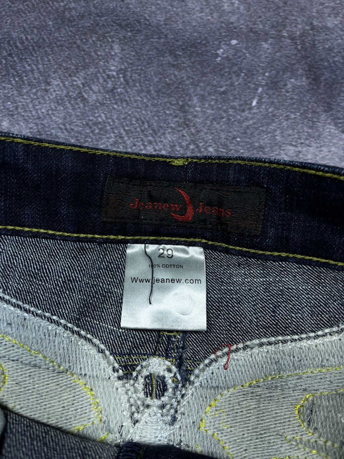 Vintage Vintage Y2K Flared Butterfly Jeans Denim 2000s Streetwear Size 29" - 10 Thumbnail