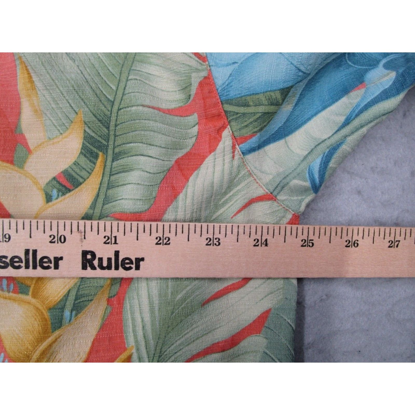 Tommy Bahama VINTAGE Tommy Bahama Shirt Mens XL Orange Floral Short Sleeve Button-Up Woven Silk Hawaiian Casual Beach Travel Size US XL / EU 56 / 4 - 6 Thumbnail