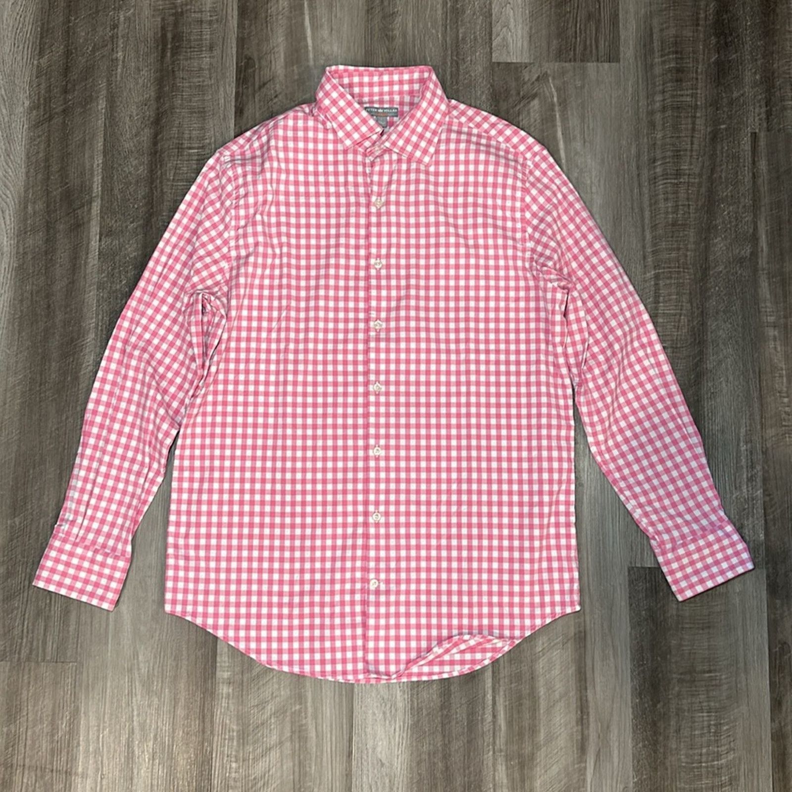 Peter Millar Peter Millar Wicking Long Sleeve Button Down - Large Size US L / EU 52-54 / 3 - 2 Thumbnail