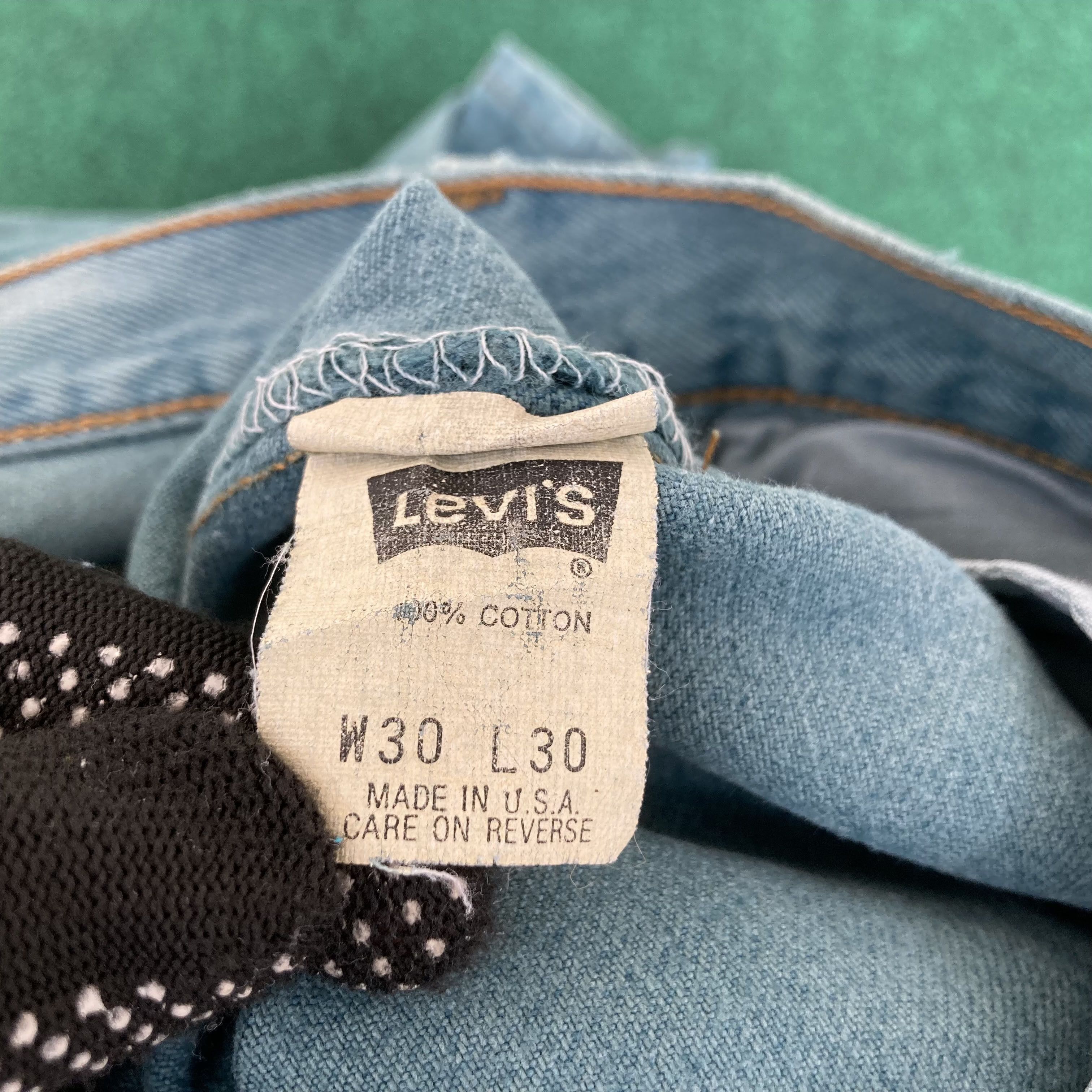 Levi's × Vintage Vtg Levis 501 Faded Sz 29 Punk Grunge Jeans Size US 29 - 5 Thumbnail