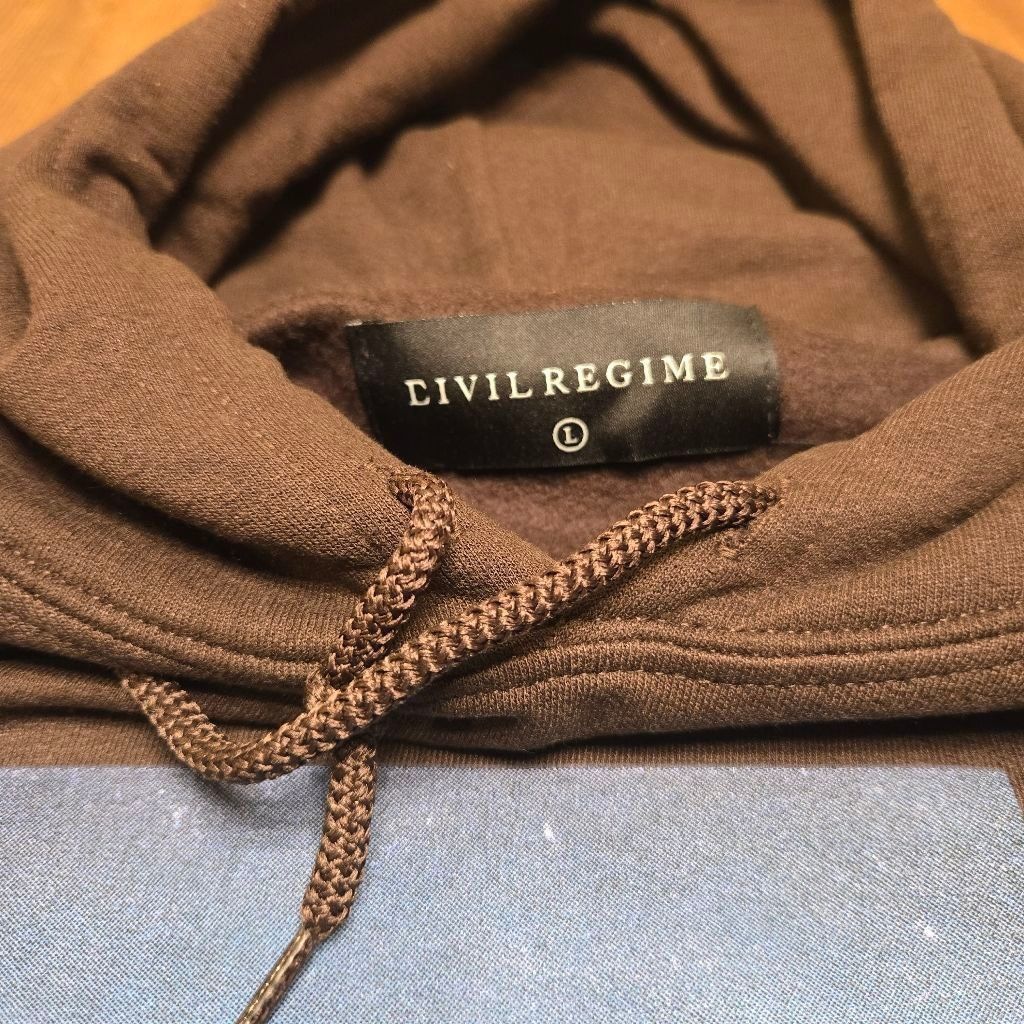 Civil Regime Civil Regime Emotionally Gone Hoodie Size L NWT Size L / US 10 / IT 46 - 2 Thumbnail