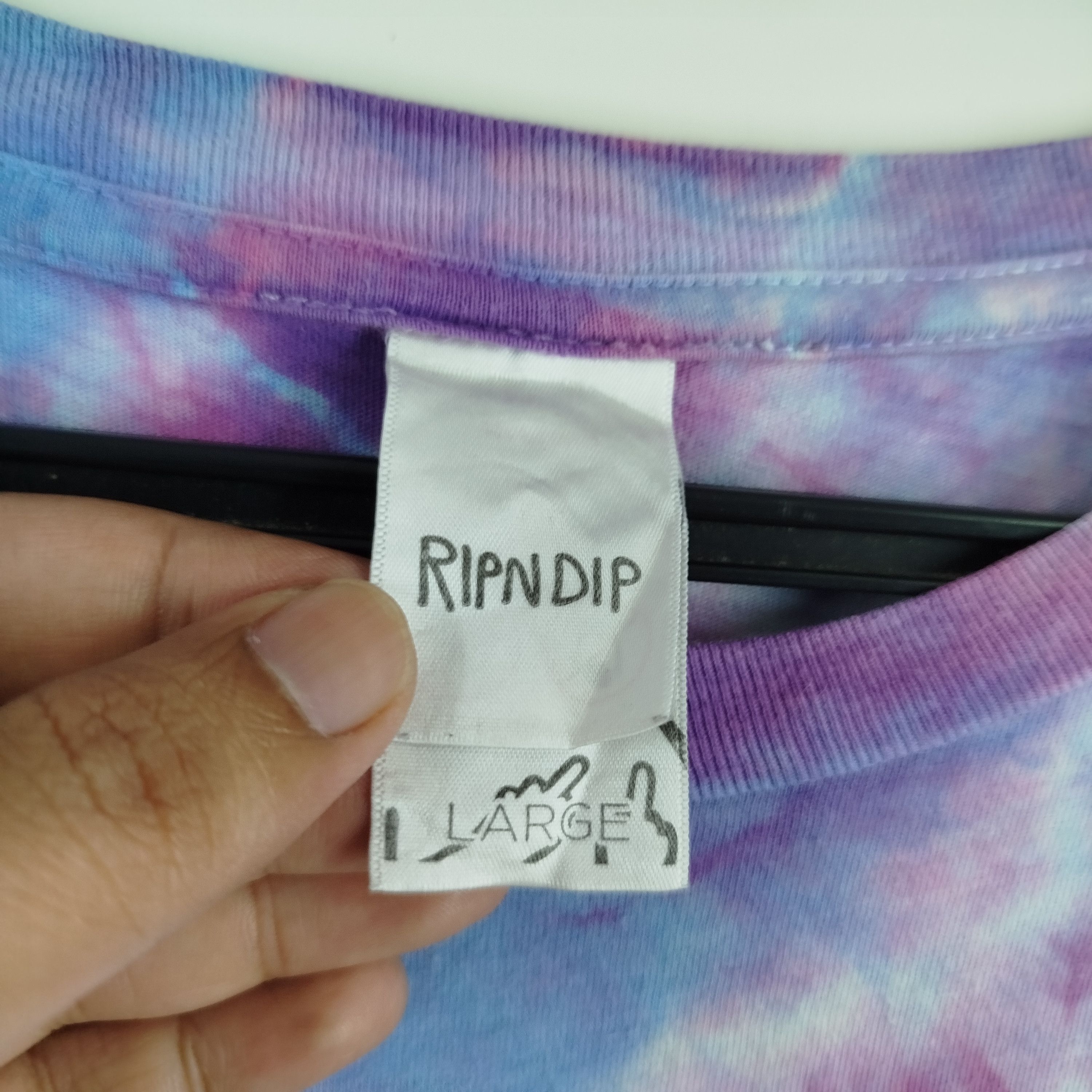 Designer × RIPNDIP Vintage Rip N Dip Grateful Dead Band Tye Dye Backhit Size US L / EU 52-54 / 3 - 10 Thumbnail