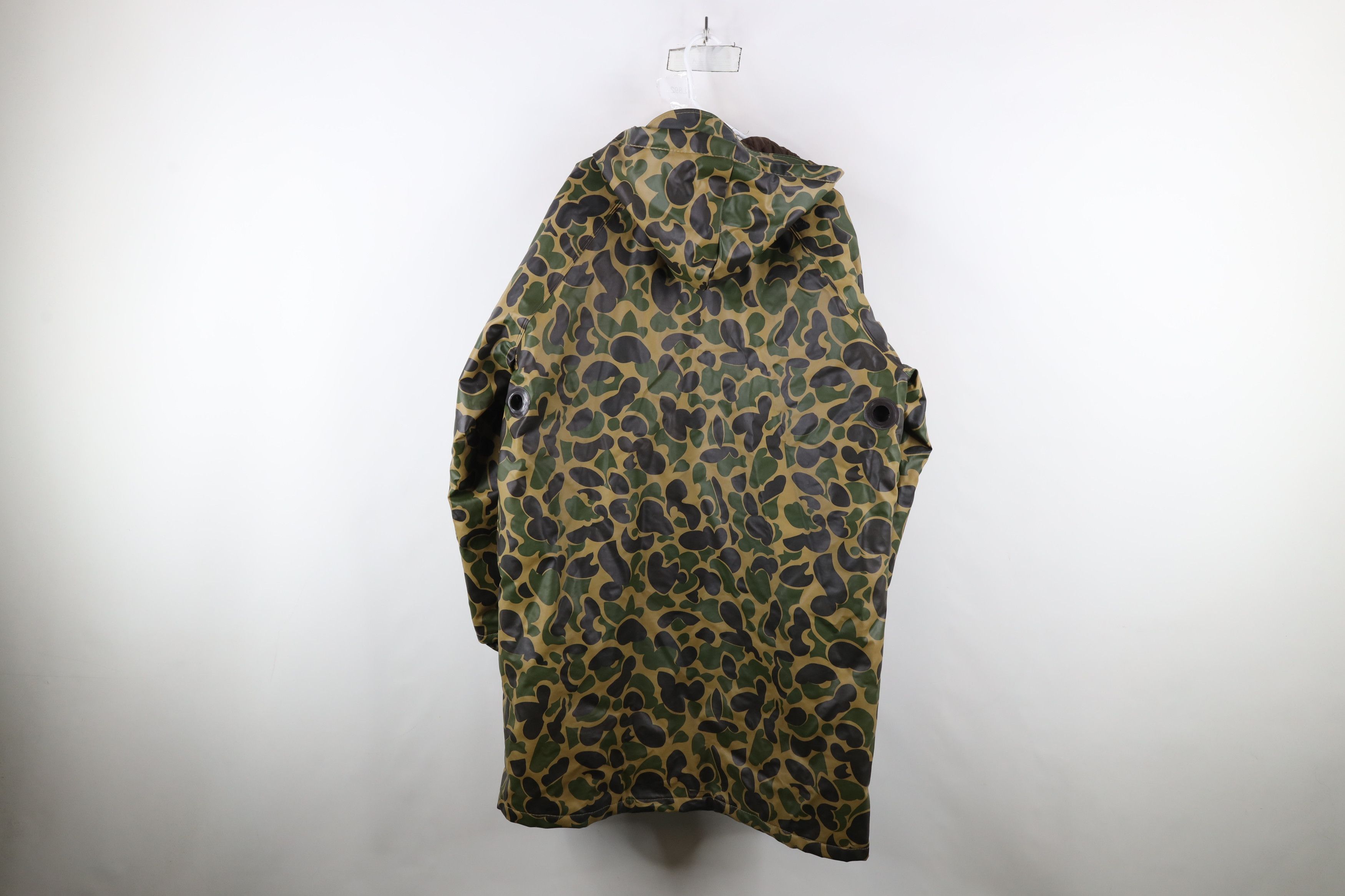 Vintage Vintage 90s Streetwear Camouflage Hooded Parka Jacket Size US L / EU 52-54 / 3 - 12 Thumbnail