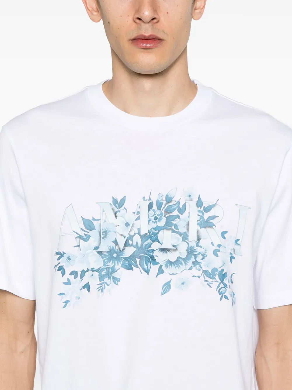 Amiri o1h1sh10525 Garden T-Shirt in White Size US XL / EU 56 / 4 - 4 Thumbnail