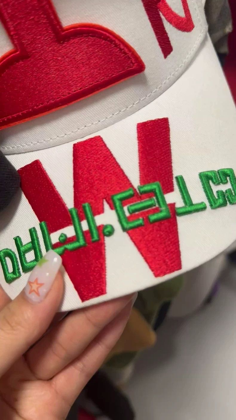 Walter Van Beirendonck walter van beirendonck New SS24 slogan cap Size ONE SIZE - 1 Thumbnail