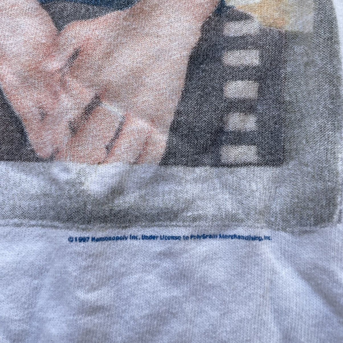 Band Tees × Vintage Vintage 1997 Hanson Band Shirt Size Medium Size US M / EU 48-50 / 2 - 3 Thumbnail