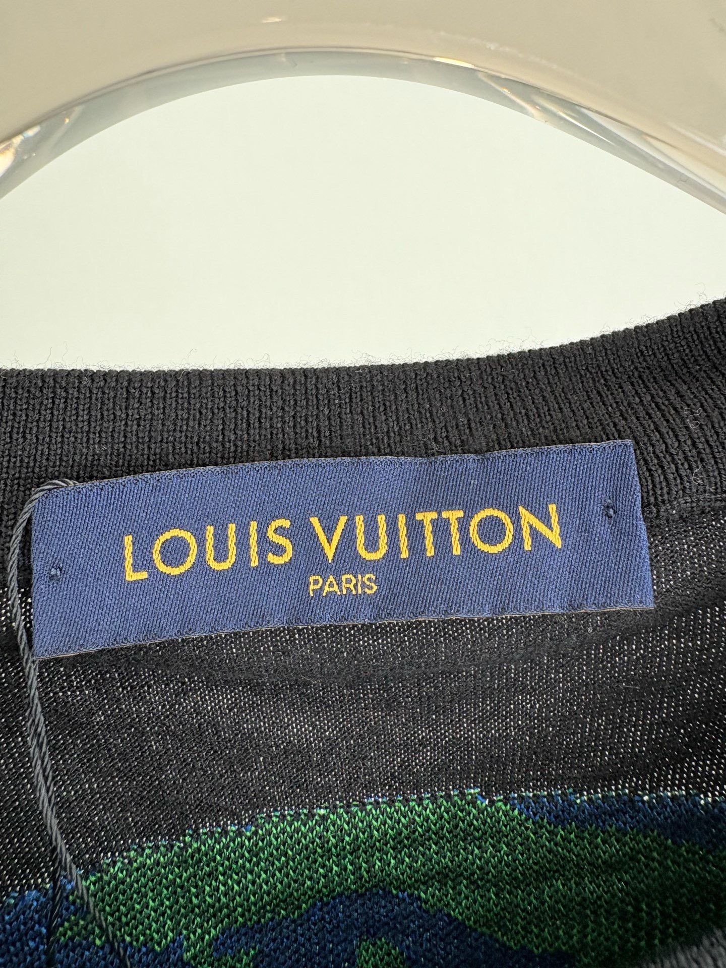 Louis Vuitton Louis Vuitton Piano Earth Knit Short Sleeve T-Shirt Size US XL / EU 56 / 4 - 4 Thumbnail