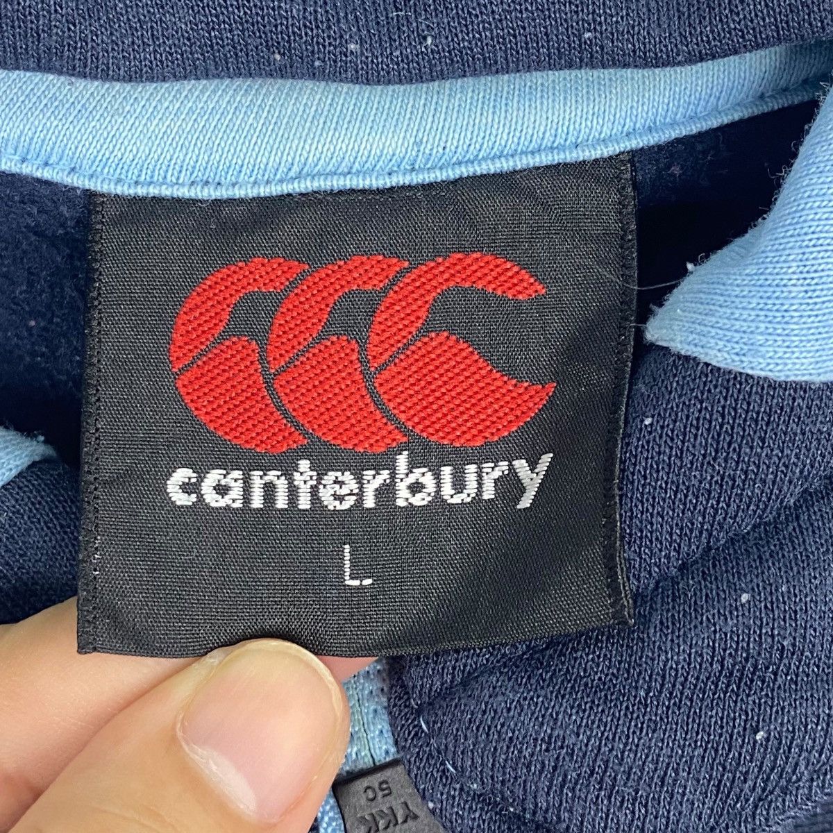 Other Vintage Canterbury Of New Zealand Full Zip Hoodie Sweater Size US L / EU 52-54 / 3 - 6 Thumbnail
