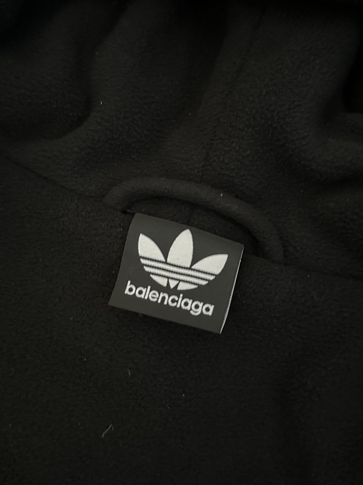 Balenciaga Balenciaga Adidas Heavy Fleece Zip Up Size US XXS / EU 40 - 11 Thumbnail