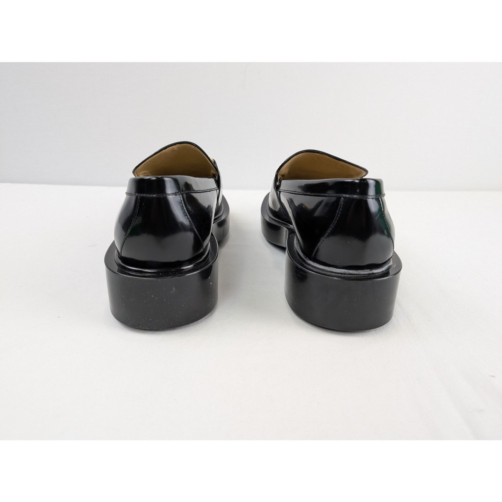 Bottega Veneta o1rshd1 Loafer Leather Soft Vinyl Boots in Black Size US 9 / EU 42 - 9 Thumbnail