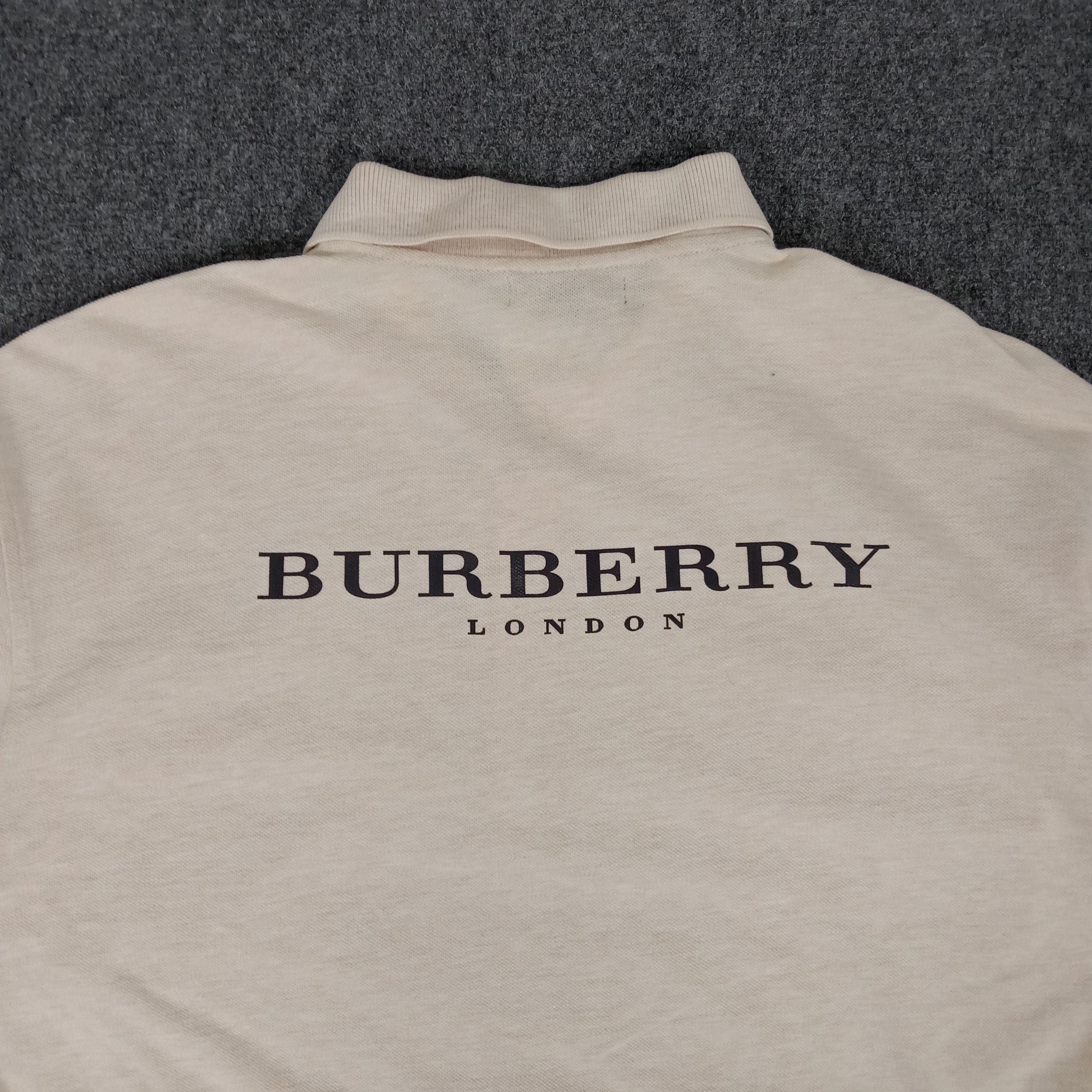 Burberry × Vintage Burberry London Italian Brand Polos Size US L / EU 52-54 / 3 - 2 Thumbnail