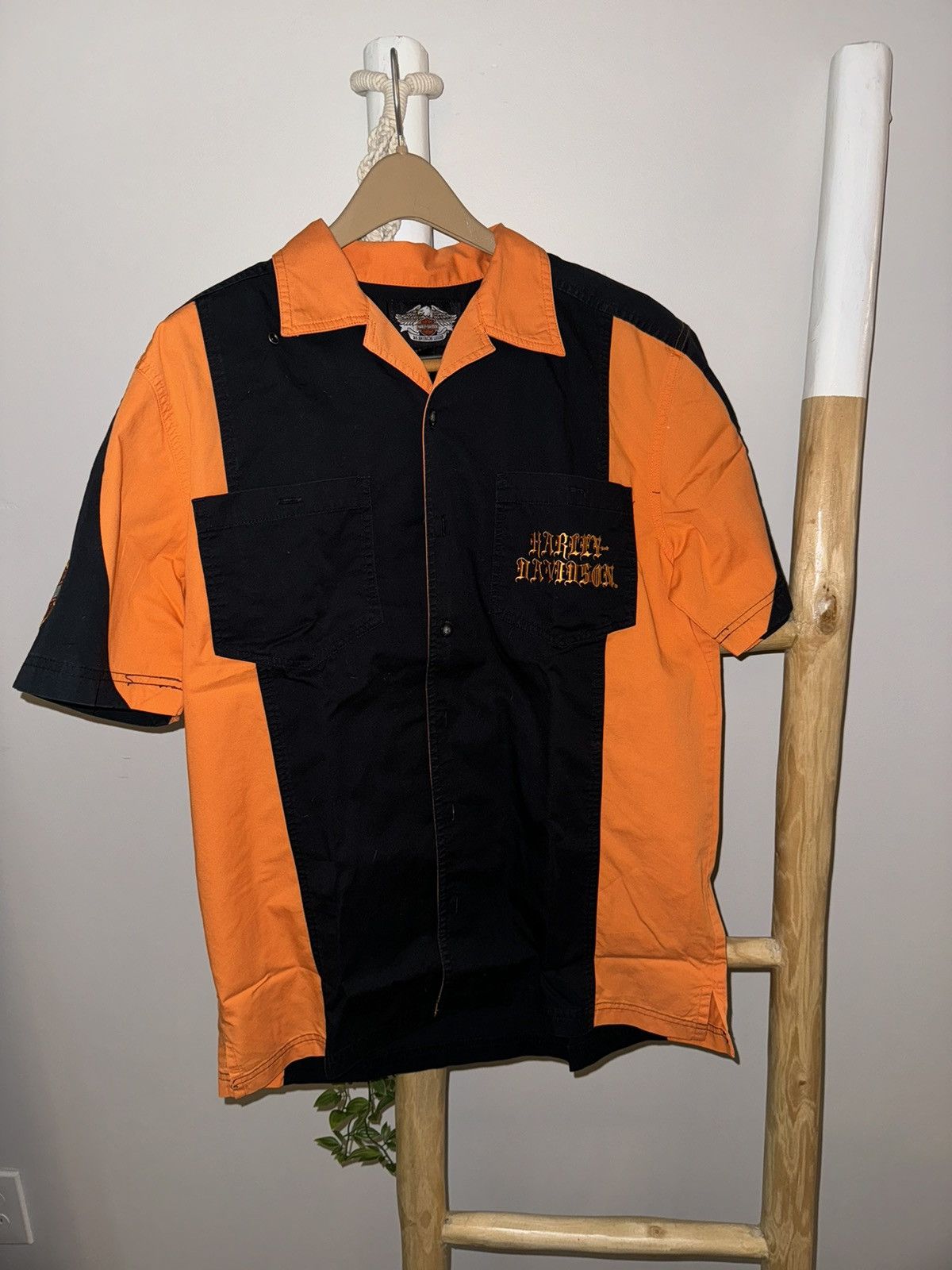 Harley Davidson Harley Davidson button down short sleeve shirt Size US M / EU 48-50 / 2 - 1 Thumbnail