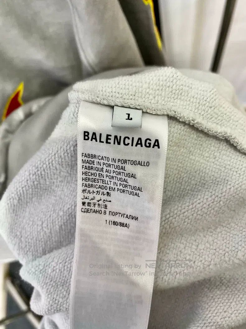 Balenciaga Balenciaga hoodie Size US S / EU 44-46 / 1 - 5 Thumbnail