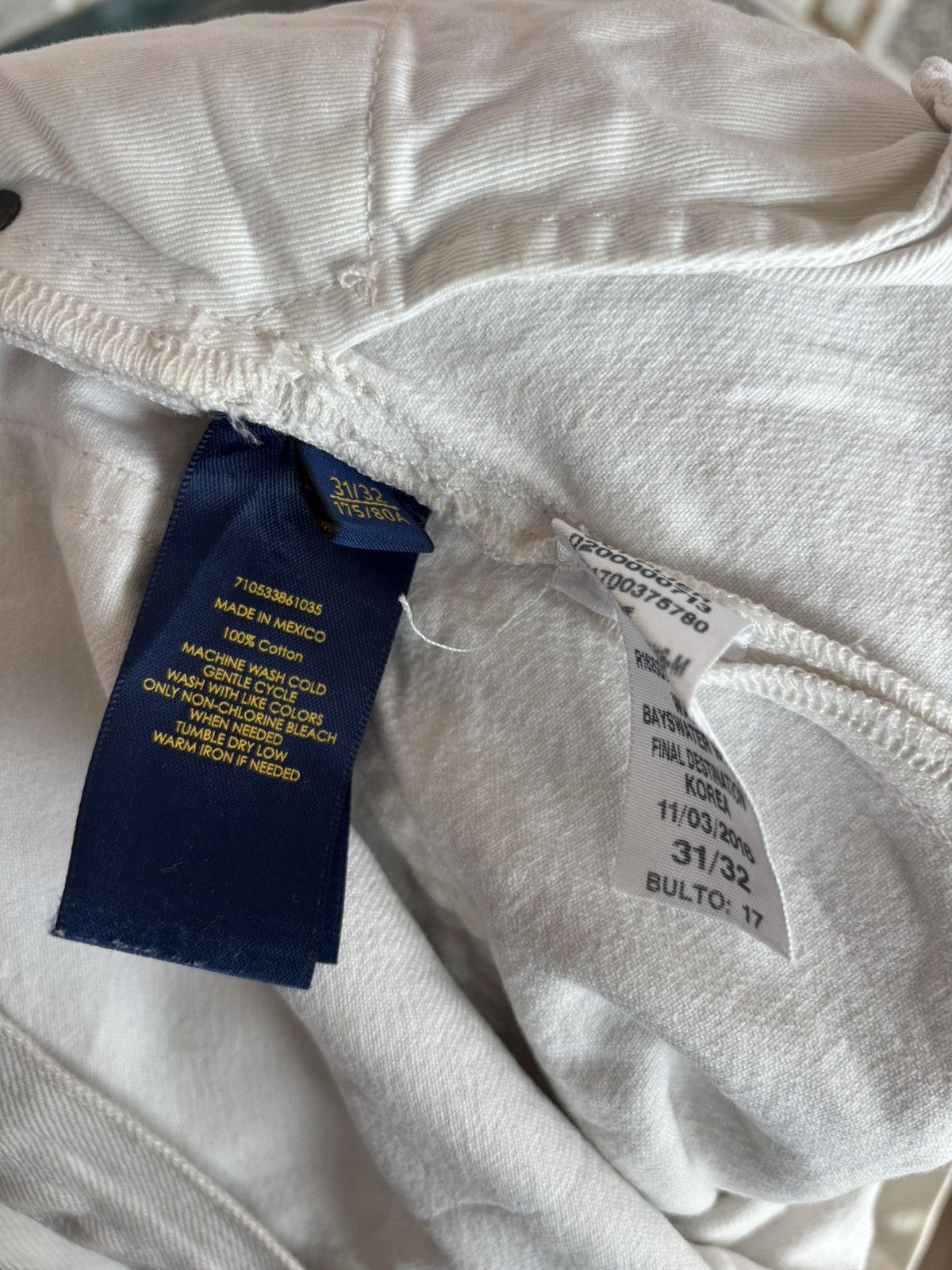 Polo Ralph Lauren Polo Ralph Lauren Varick Slim Straight Distressed Denim Size US 34 / EU 50 - 12 Thumbnail