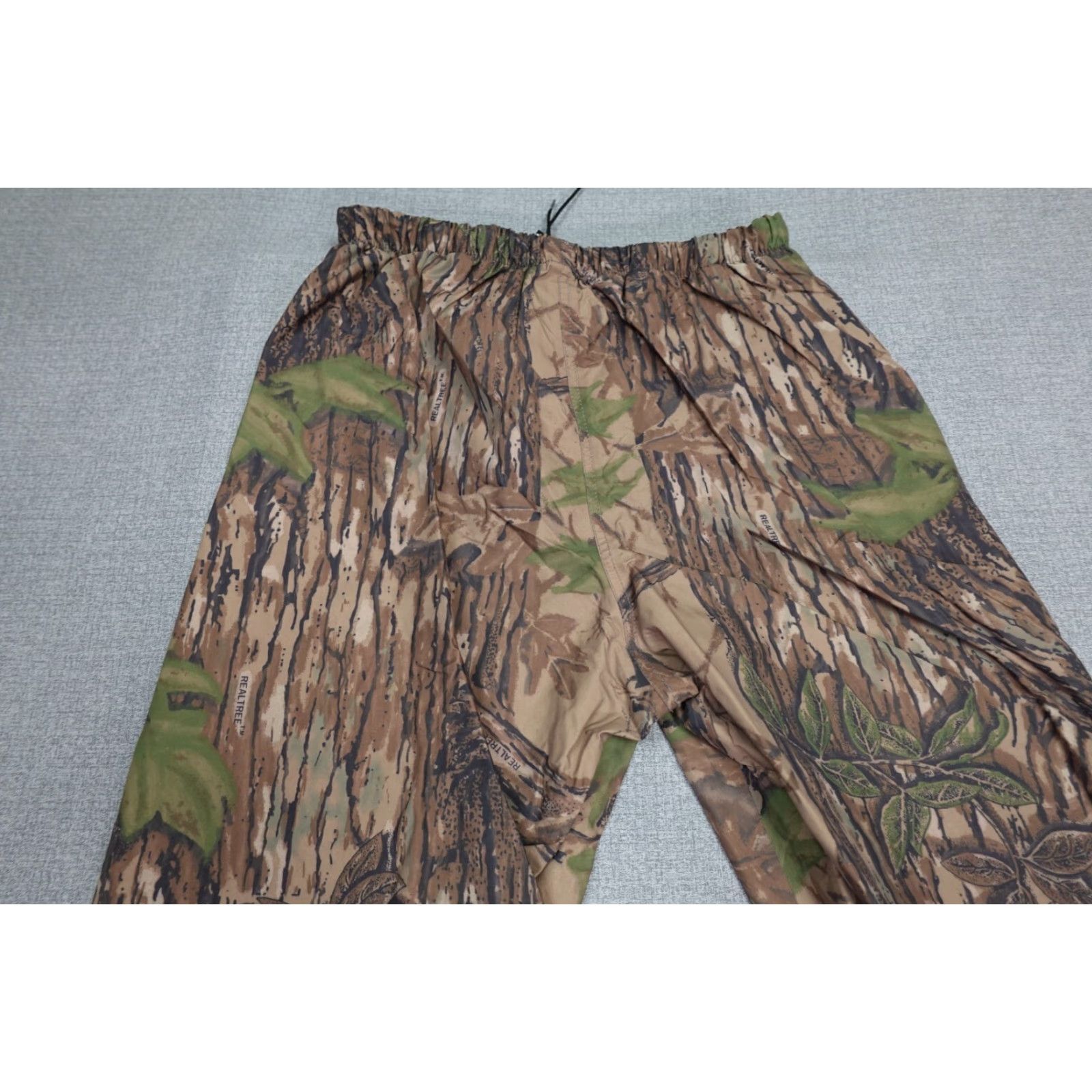 Realtree VINTAGE 10X Pants Men 32x32 Camouflage Brown Loose Gore Tex Water Resistant 5-Pocket Chino Straight Retro Fall Winter Size US 32 / EU 48 - 5 Thumbnail