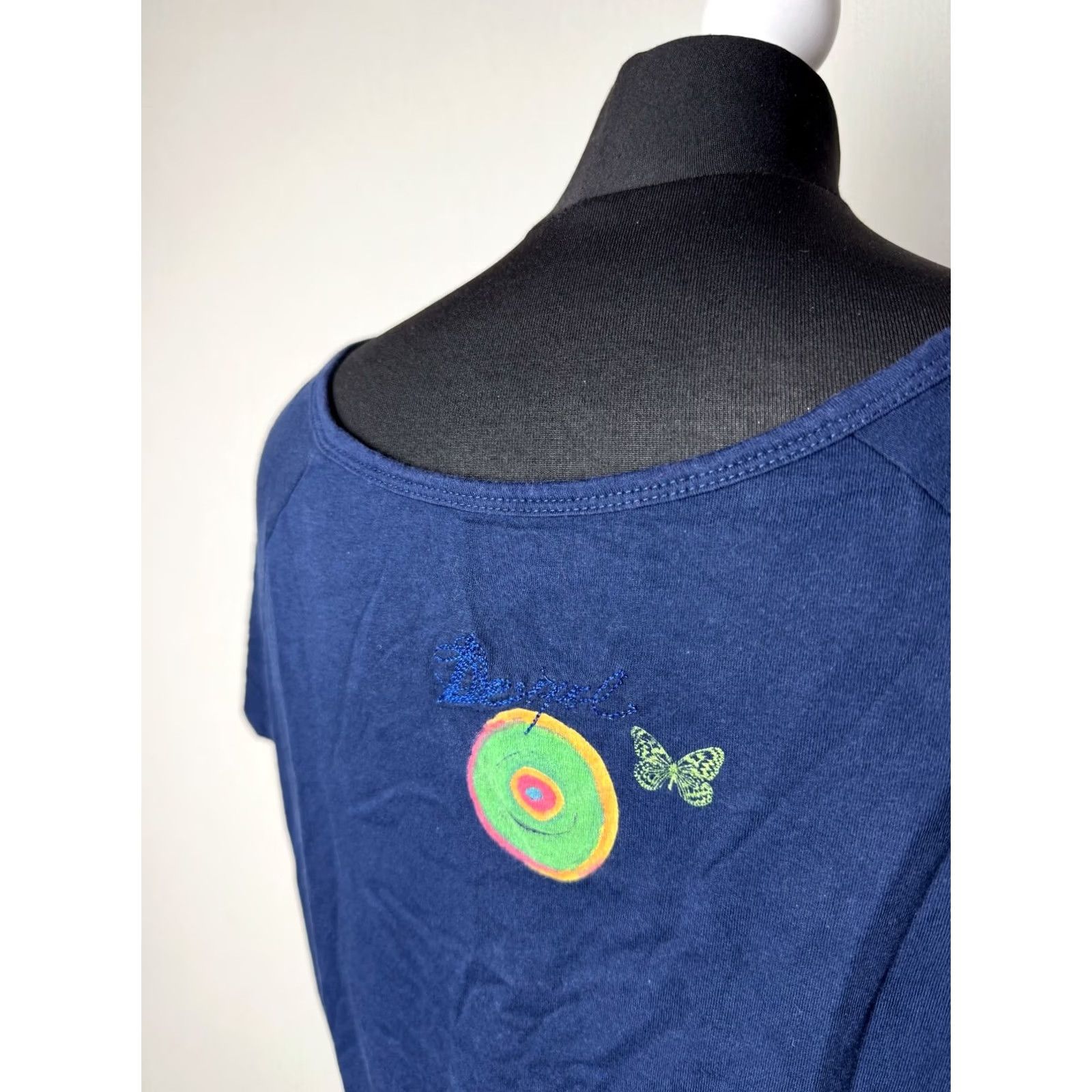 Desigual Desigual multicoloured A-Line Dress Womens Size XL Size XL / US 12-14 / IT 48-50 - 4 Thumbnail