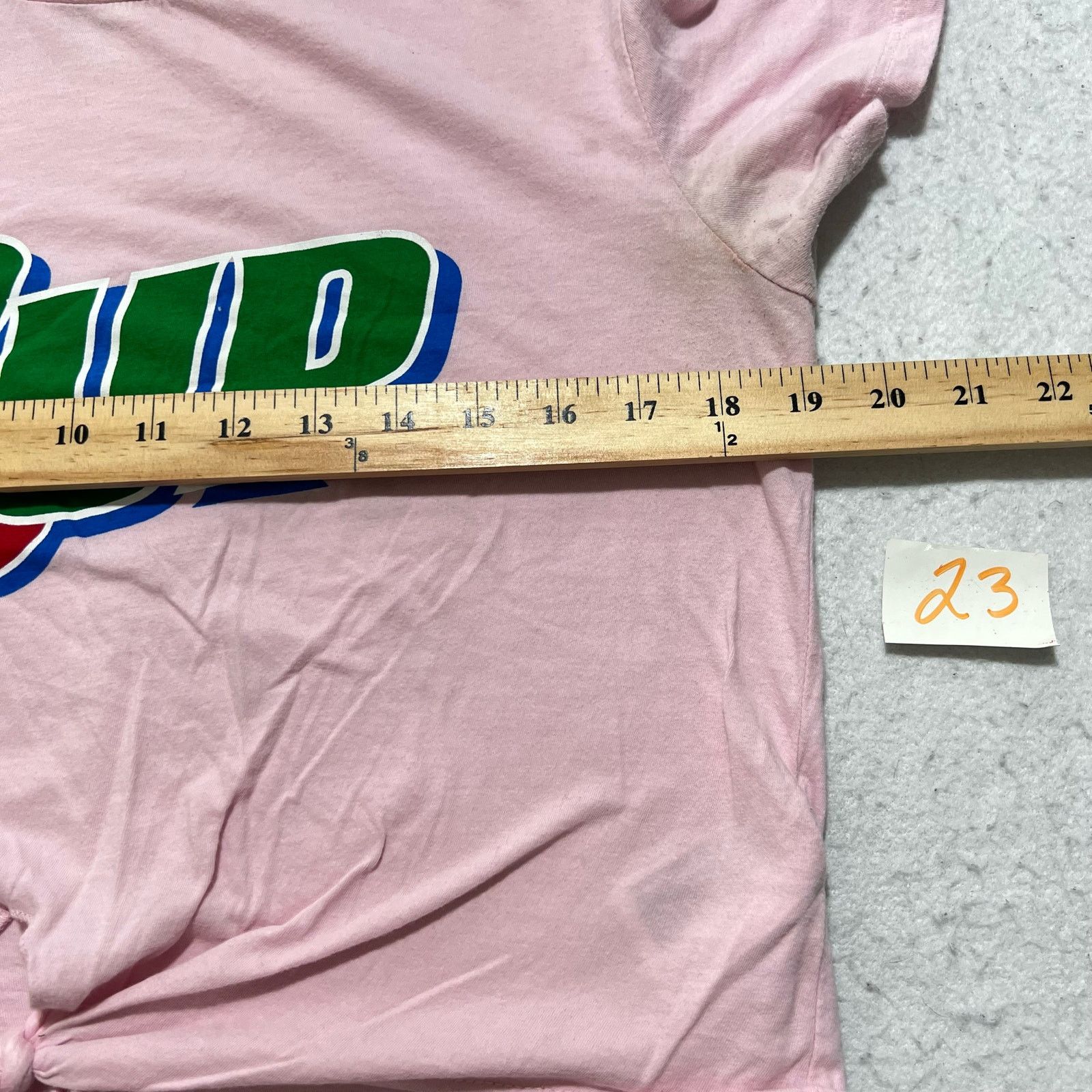 H&M H & M Divided 7 Up Crop Top Graphic T Shirt Soda Pop Pink Size M / US 6-8 / IT 42-44 - 7 Thumbnail