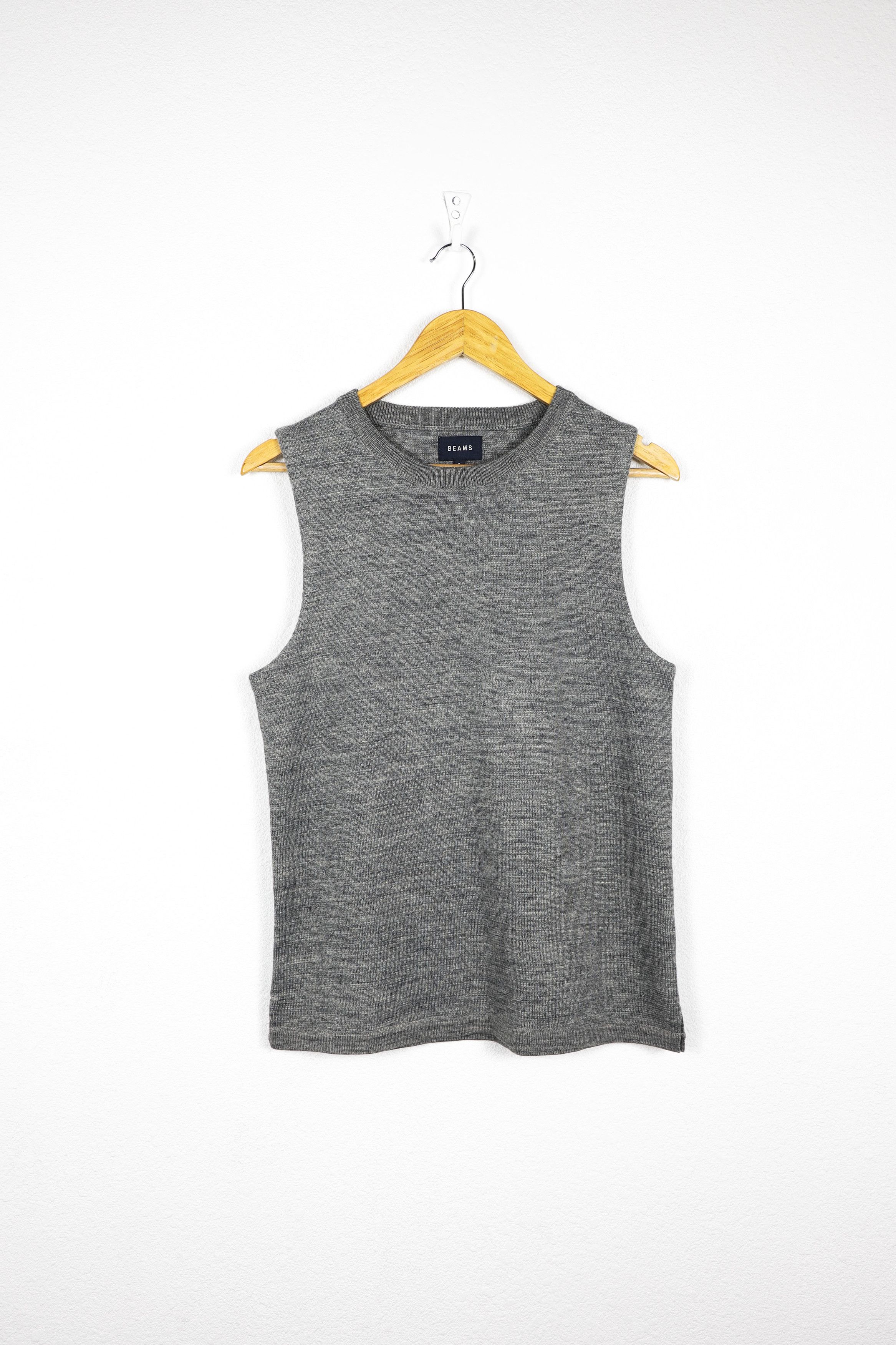 Beams Japan × Beams Plus Beams Plus Japan Wool Sleeveless Vest Sweater Size US S / EU 44-46 / 1 - 1 Thumbnail