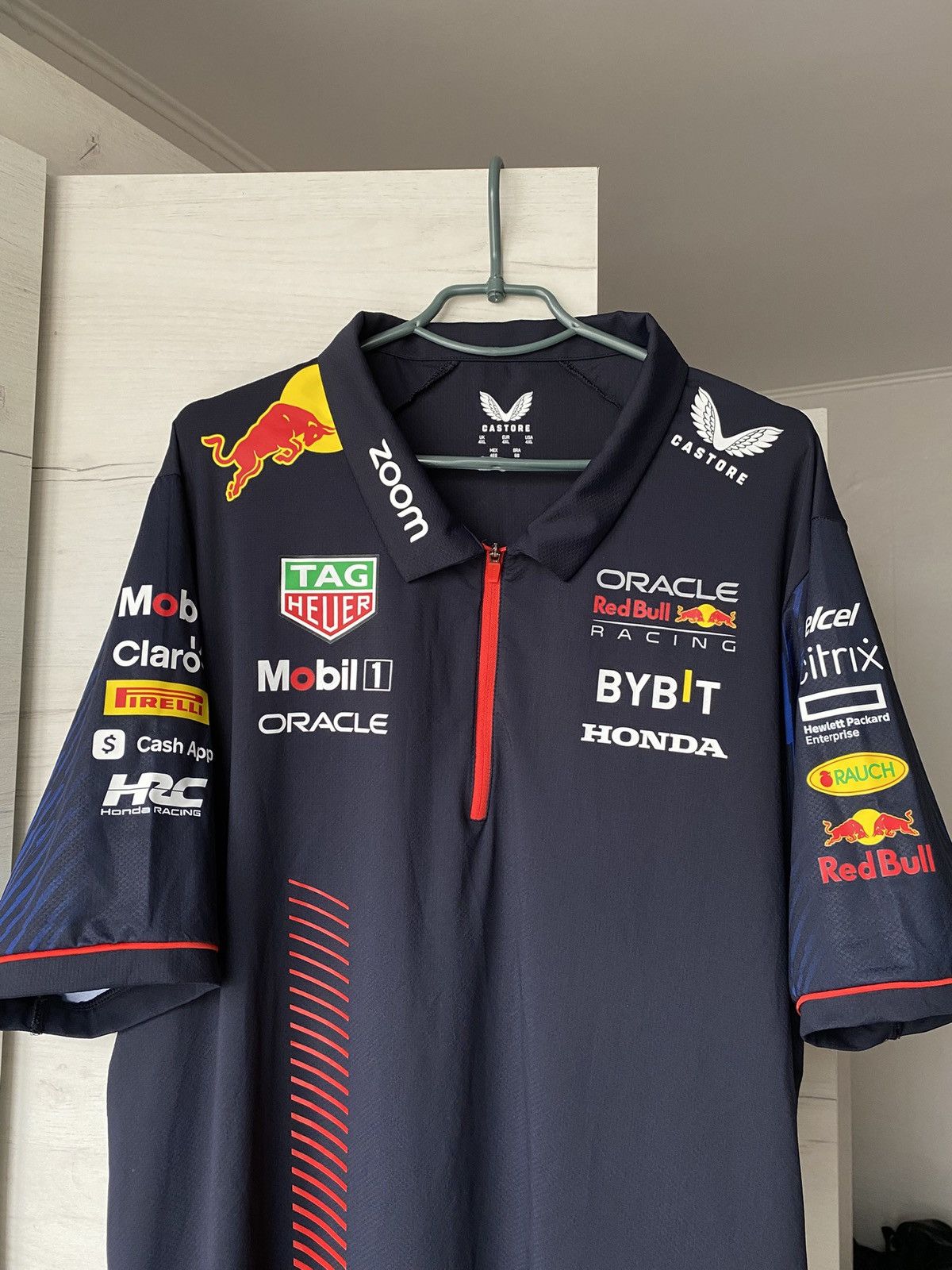 Castore Red Bull F1 Racing Team Shirt Honda Oracle Size 4XL Size US XXL / EU 58 / 5 - 2 Thumbnail