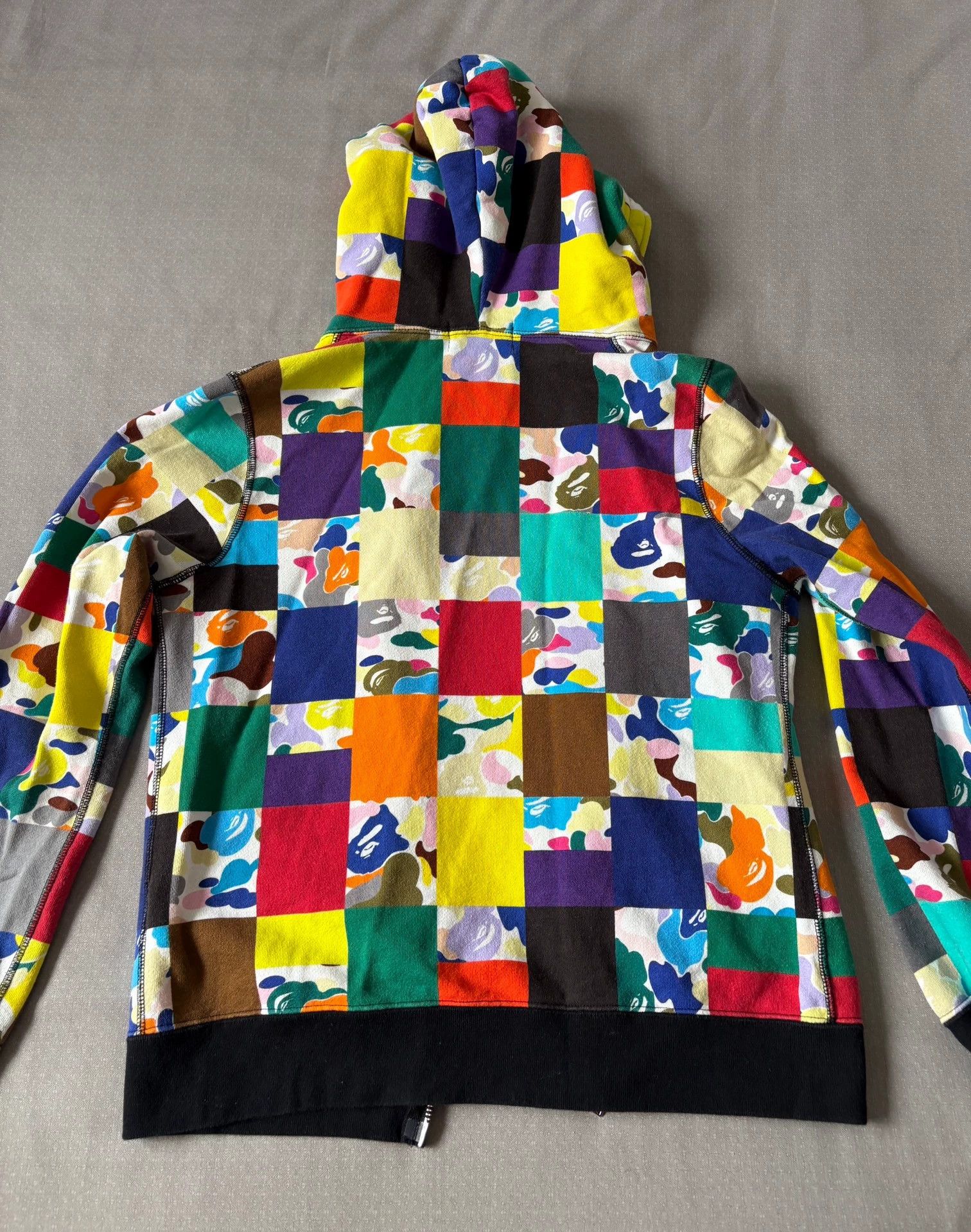 Bape BAPE Camo Paneled Y2K Women's S Sweatshirt Size S / US 4 / IT 40 - 9 Thumbnail