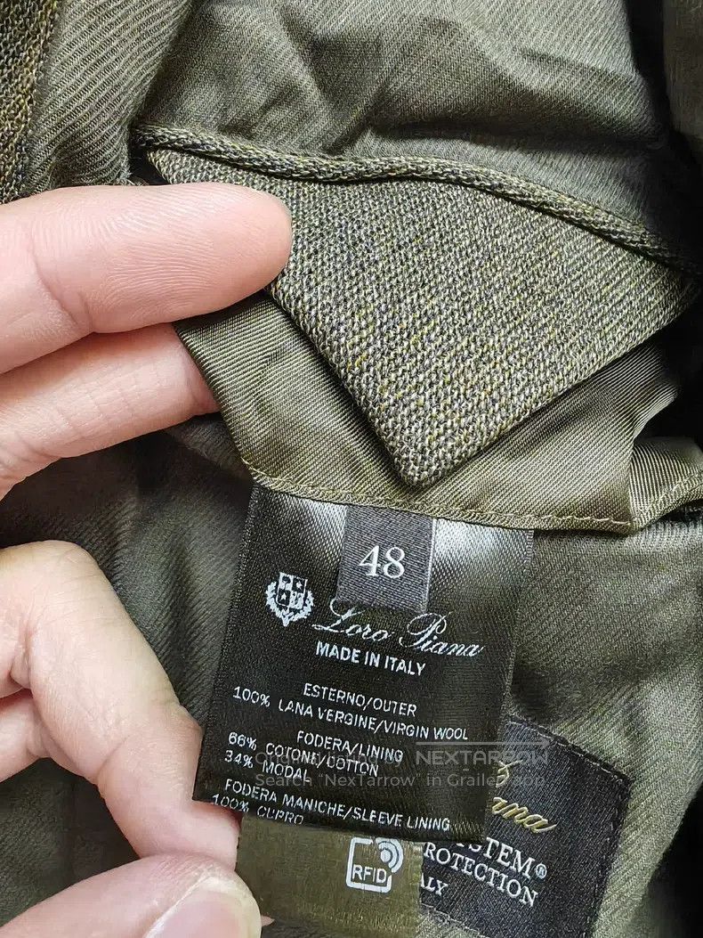 Loro Piana Loro Piana Men's Wool Jacket, Autumn and Winter 2025 Size US M / EU 48-50 / 2 - 4 Thumbnail