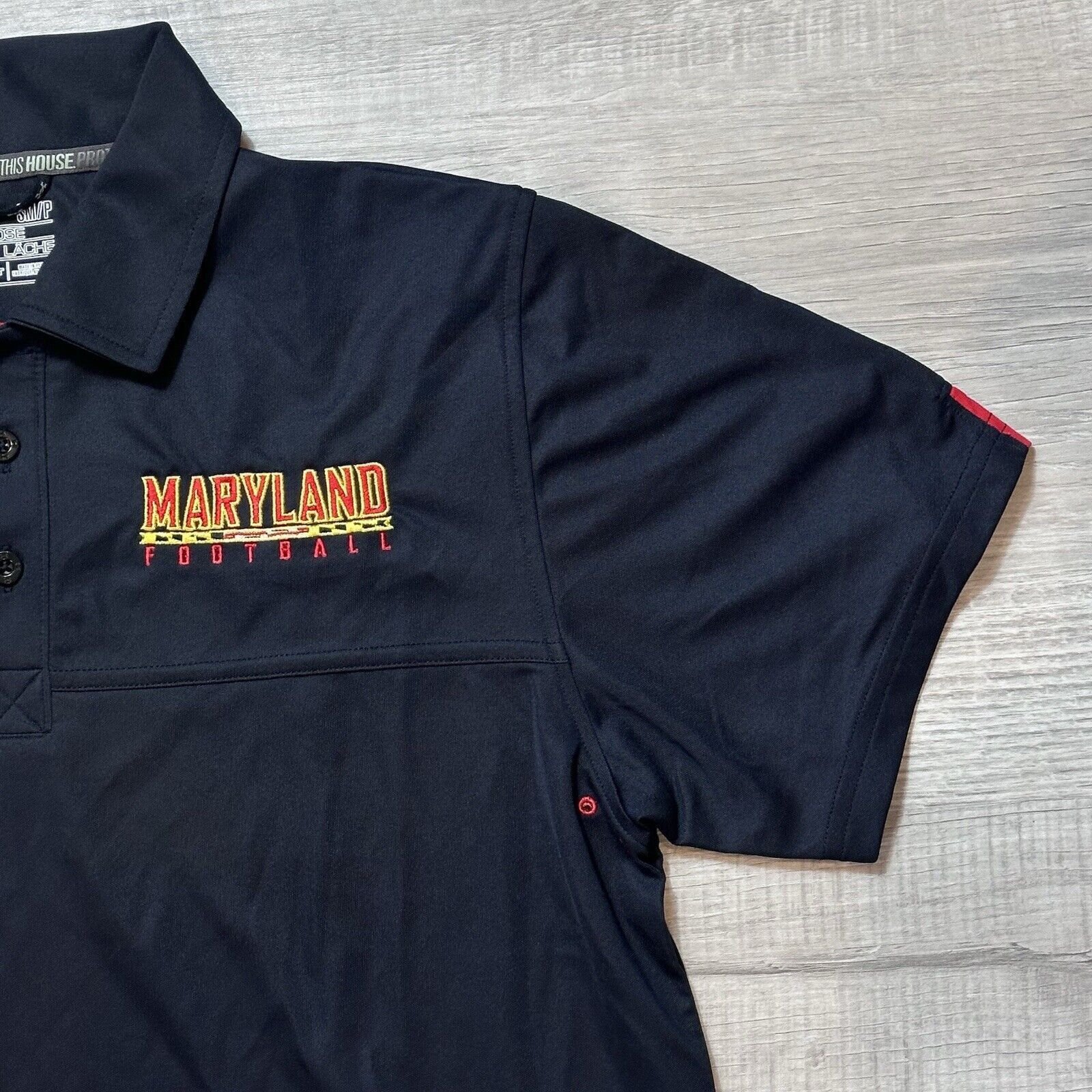 Under Armour Under Armour Maryland Terrapins Football Men's Black Polo Size US S / EU 44-46 / 1 - 4 Thumbnail