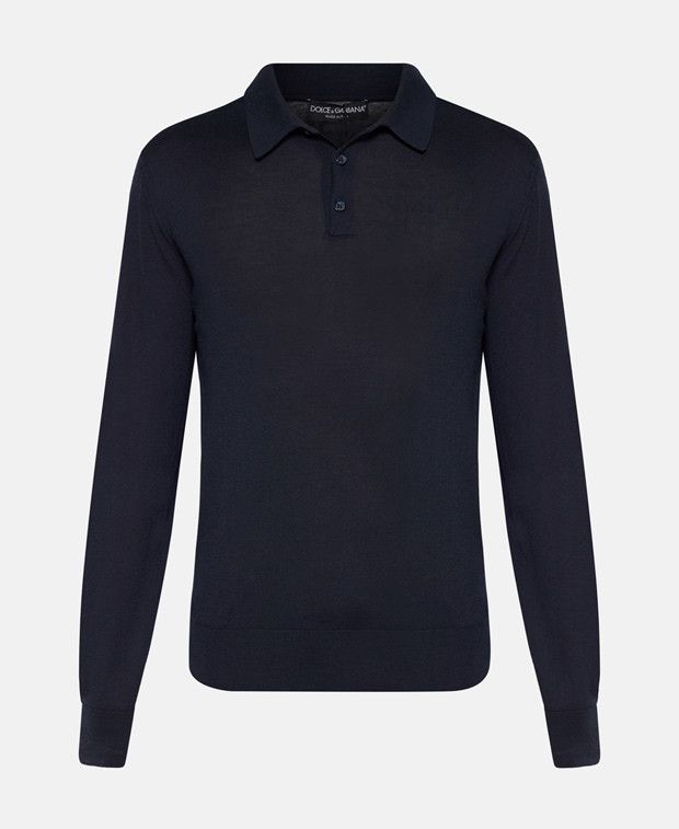 Dolce & Gabbana Cashmere polo shirt Size US XXL / EU 58 / 5 - 1 Thumbnail