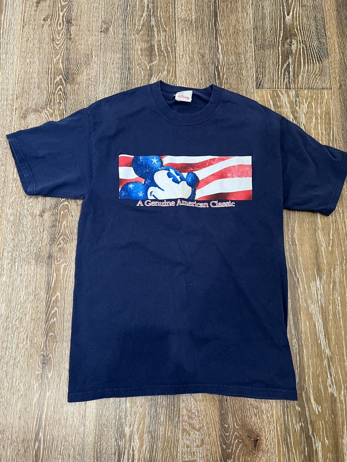 Disney Vintage Disney A Genuine American Classic Mickey Mouse tee Size US S / EU 44-46 / 1 - 1 Thumbnail