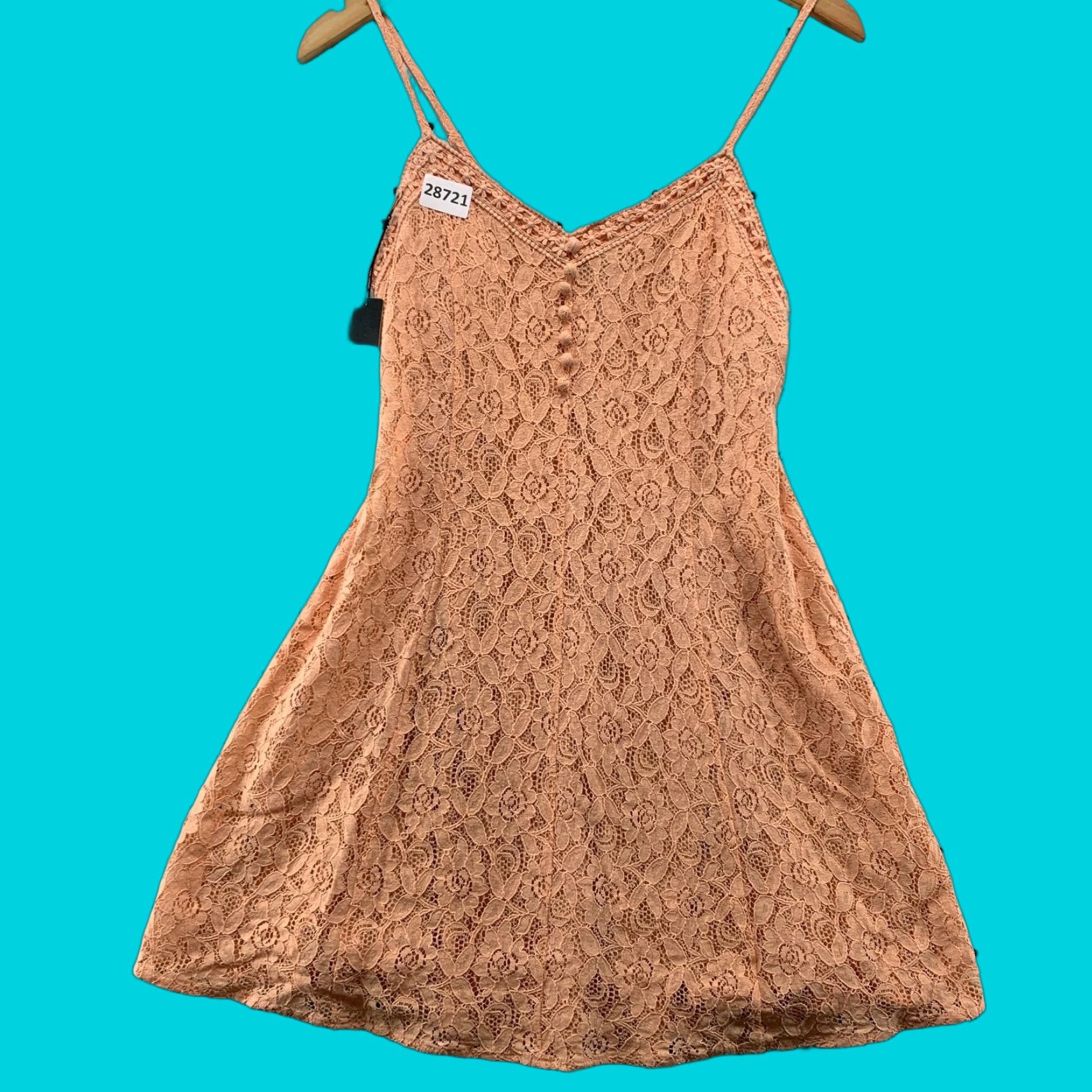 FOREVER 21 Mini Lace Cami Dress Pink Women\'s M Sleeveless Short Peach NWT  Camisole Dress 90s/00s Style Women - homelandexpress.co.uk