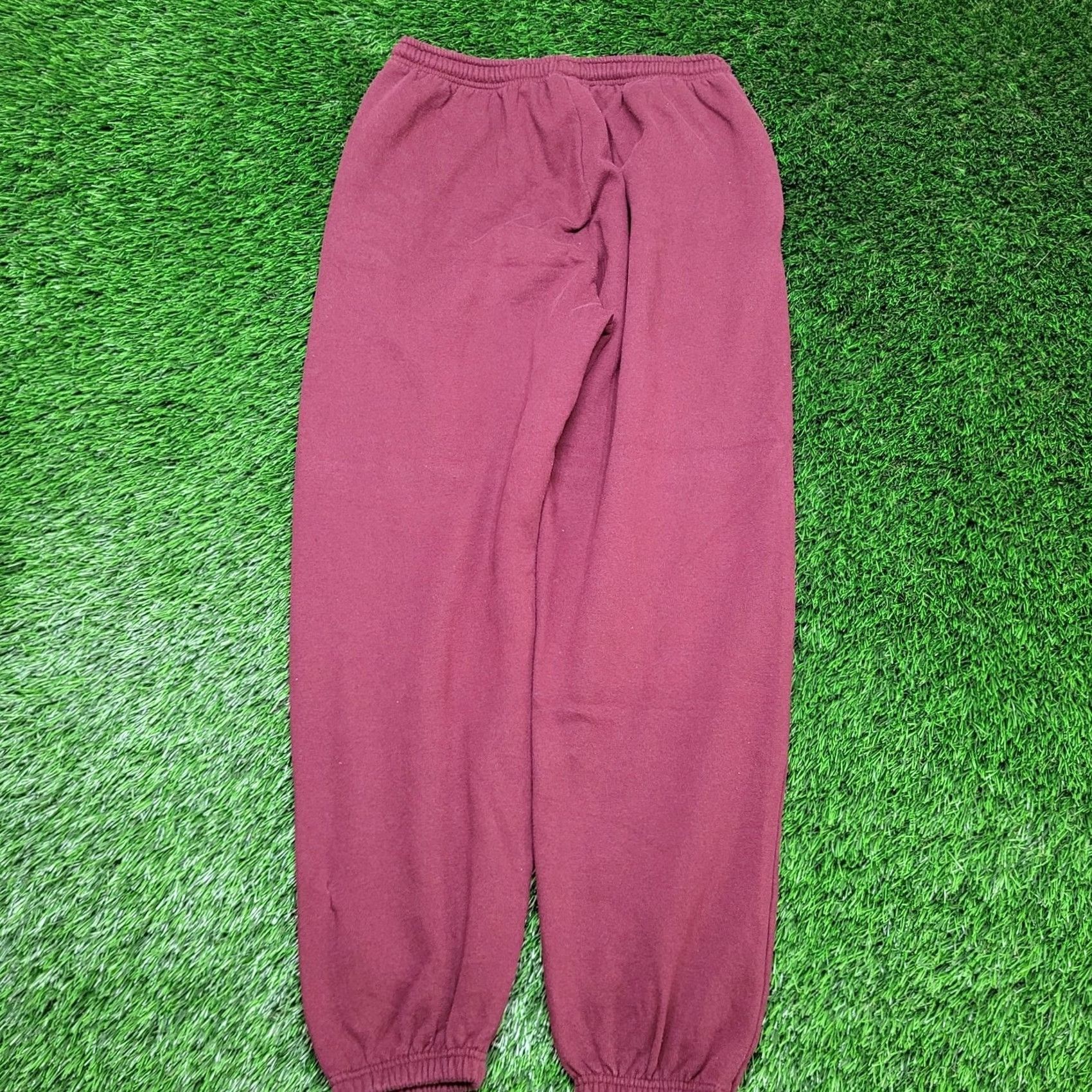 Champion VINTAGE Champion Sweatpants Mens M Oakwood HBCU Maroon Baggy High Rise Relaxed Y2K Joggers Size US 30 / EU 46 - 4 Thumbnail