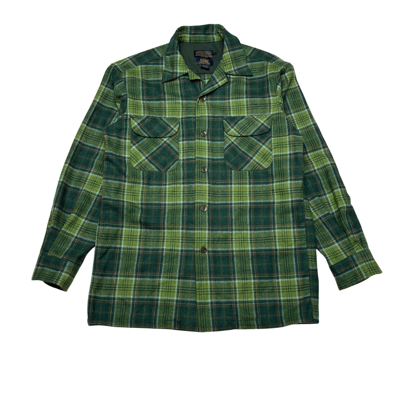 Pendleton Pendleton Virgin Wool The Original Board Shirt Small Plaid Size US S / EU 44-46 / 1 - 1 Thumbnail