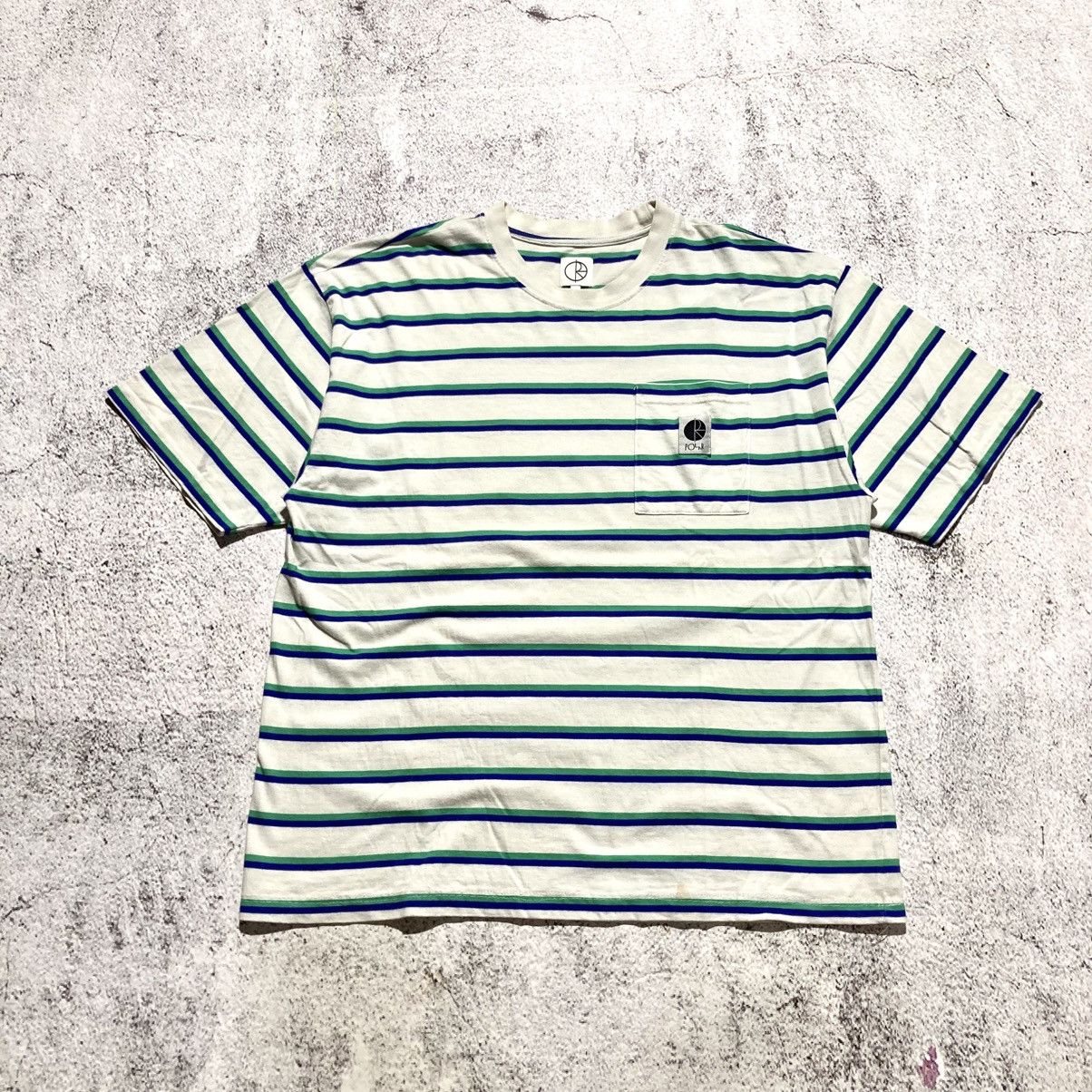 Polar Skate Co. Polar Skate Co. Pocket Logo Striped T-shirt Size US L / EU 52-54 / 3 - 1 Thumbnail