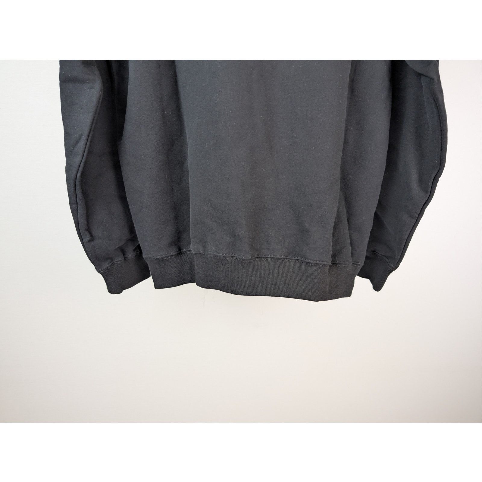 Gucci o1rshd1 Printed Logo Cotton Sweatshirt in Black / Light Pink Size US L / EU 52-54 / 3 - 11 Thumbnail