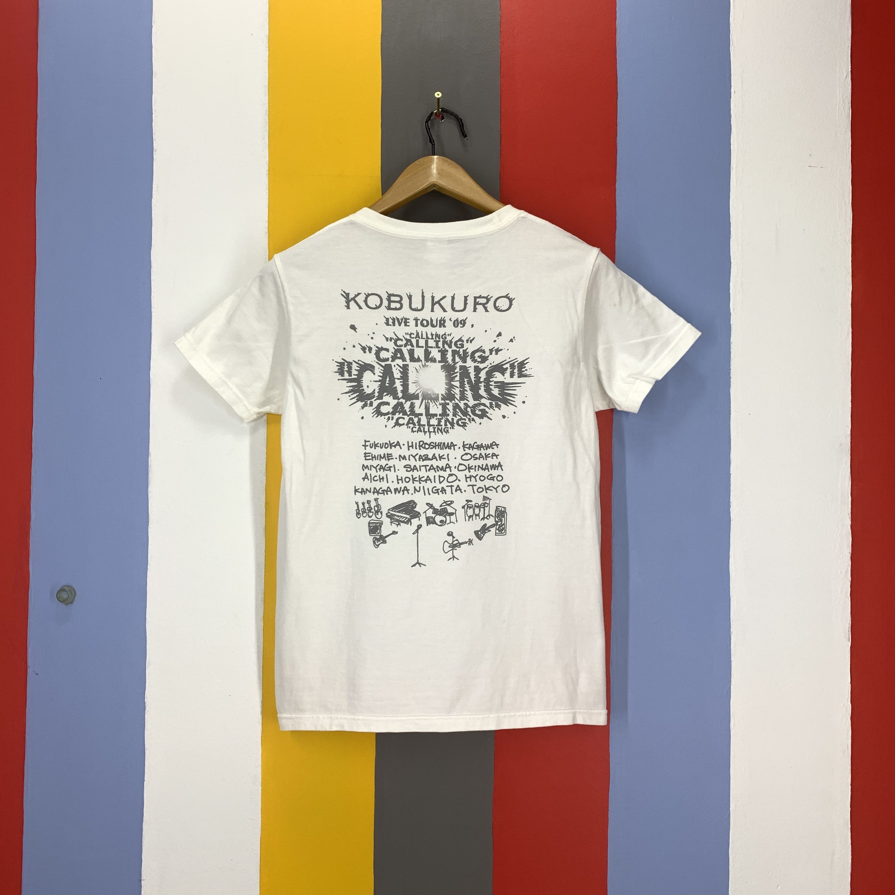 Band Tees KOBUKURO LIVE TOUR 09 Japan Band T Shirt #1793/07 Size US S / EU 44-46 / 1 - 1 Thumbnail