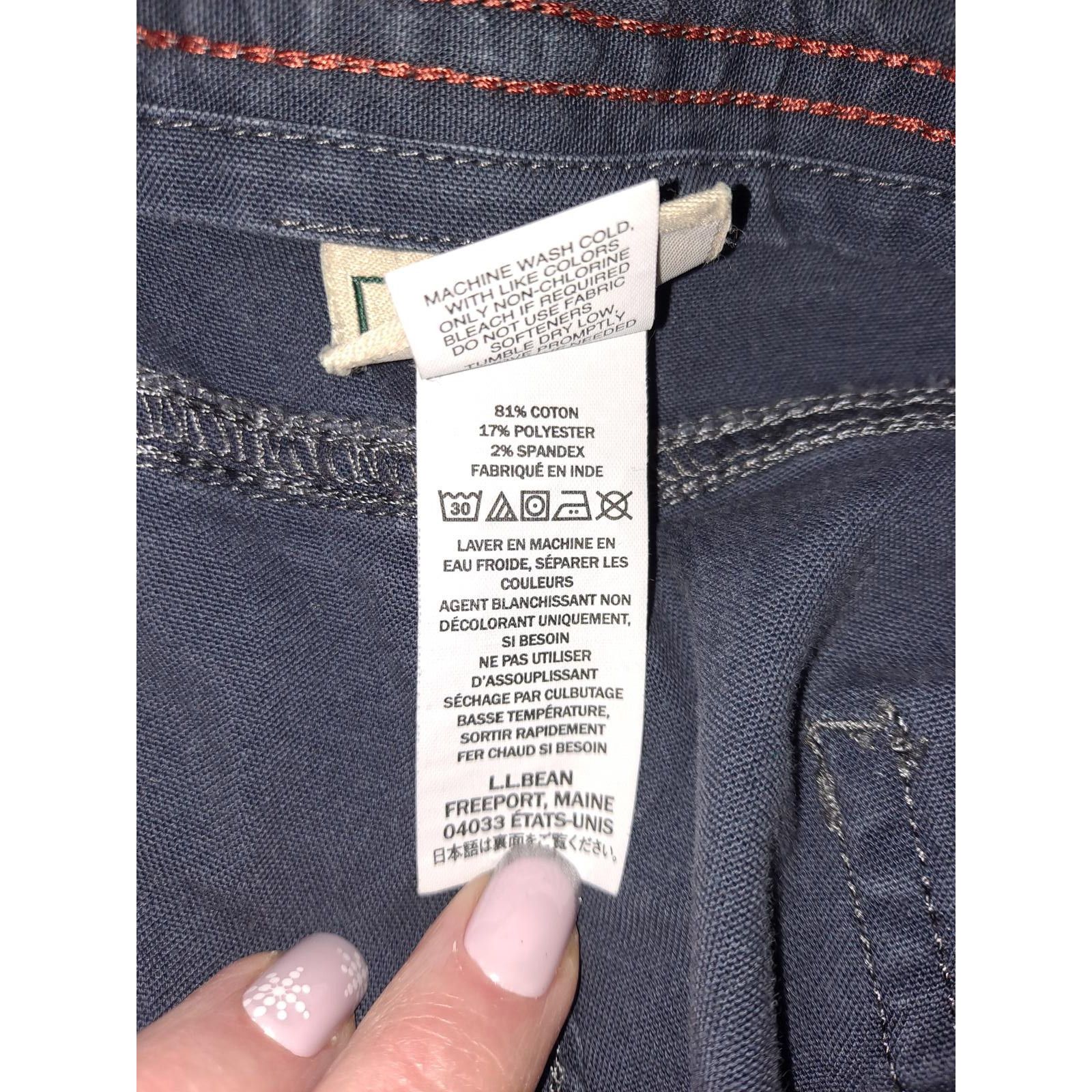 L.L. Bean L.L. Bean Navy Blue Chino Cotton Blend Size 38x30 Size US 38 / EU 54 - 5 Thumbnail