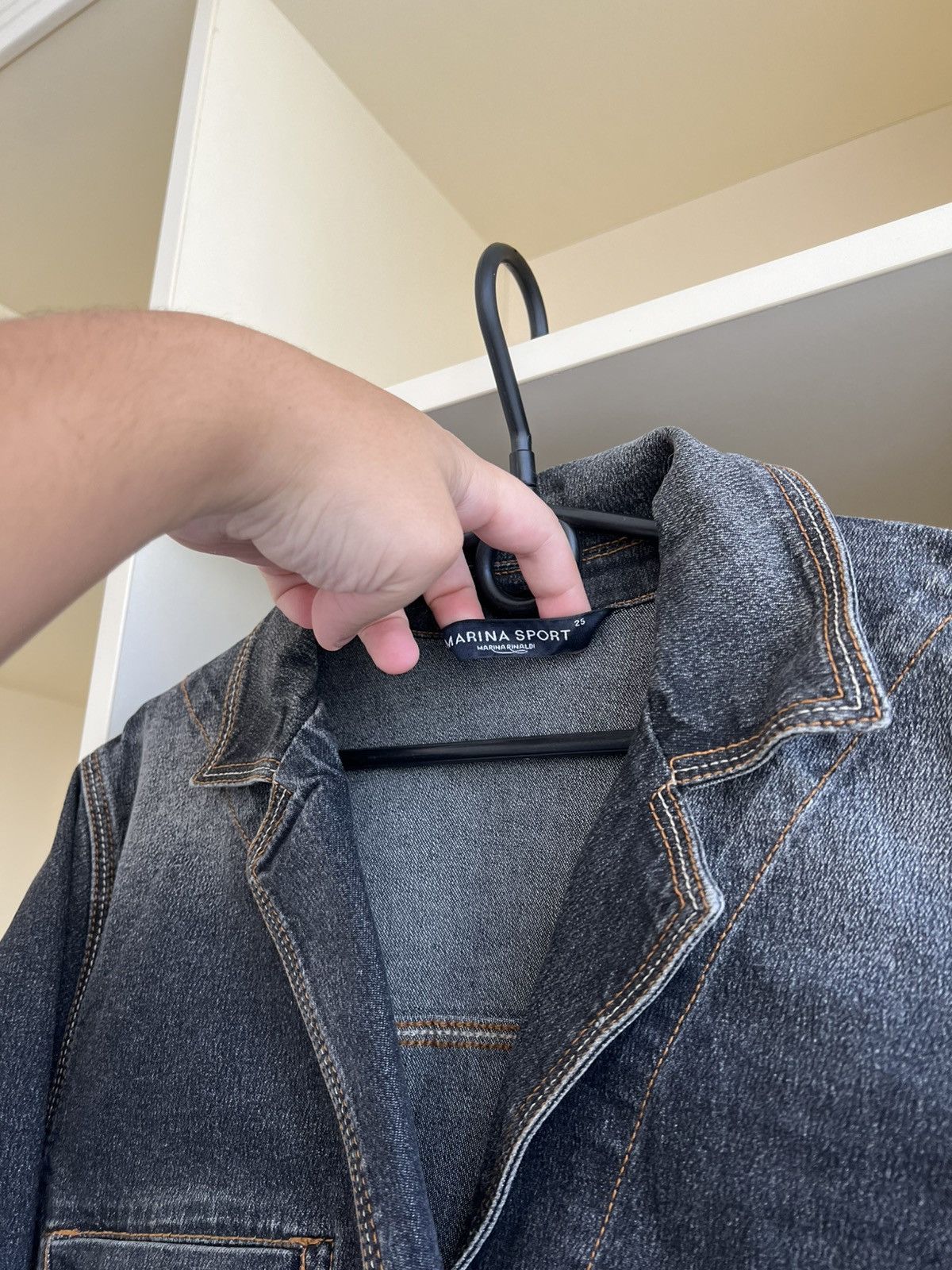 Marina Rinaldi Vintage Marina Rinaldi Denim Jacket JAPAN Size XL / US 12-14 / IT 48-50 - 4 Thumbnail