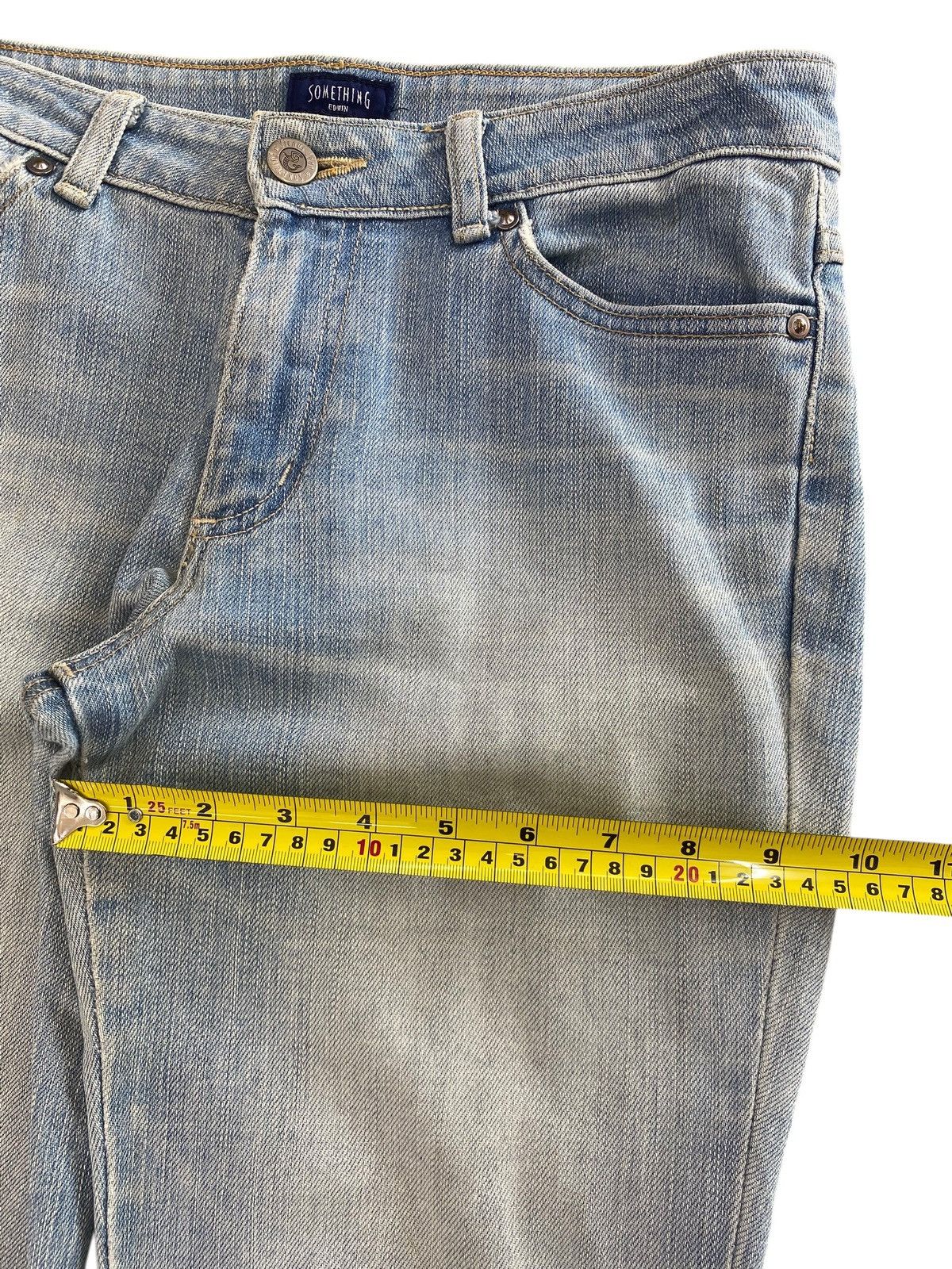 Edwin Edwin Light Wash High Waist Style Flared Jeans Size US 28 / EU 44 - 8 Thumbnail