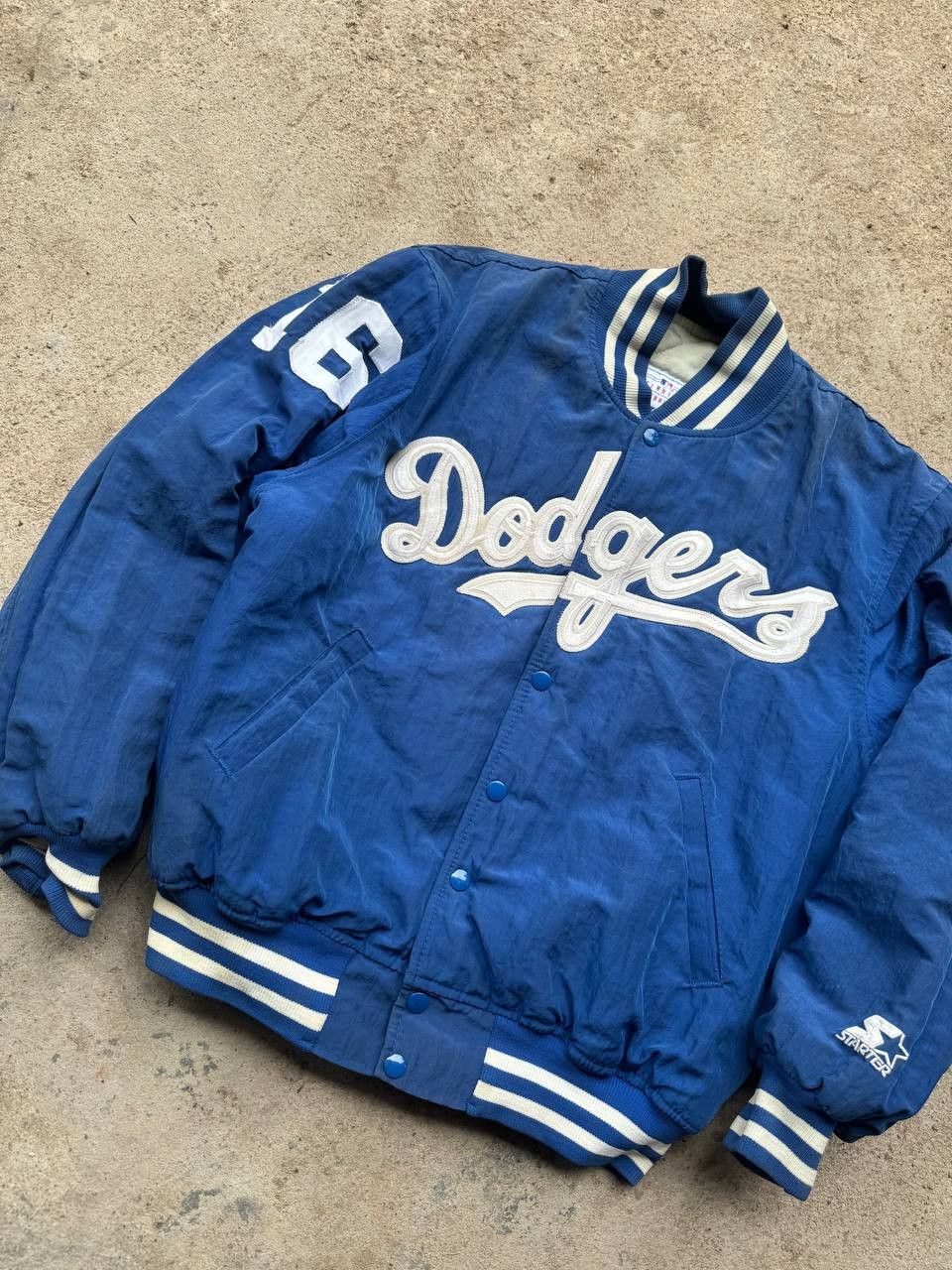 MLB Vintage Dodger starter Jacket Size US M / EU 48-50 / 2 - 2 Thumbnail