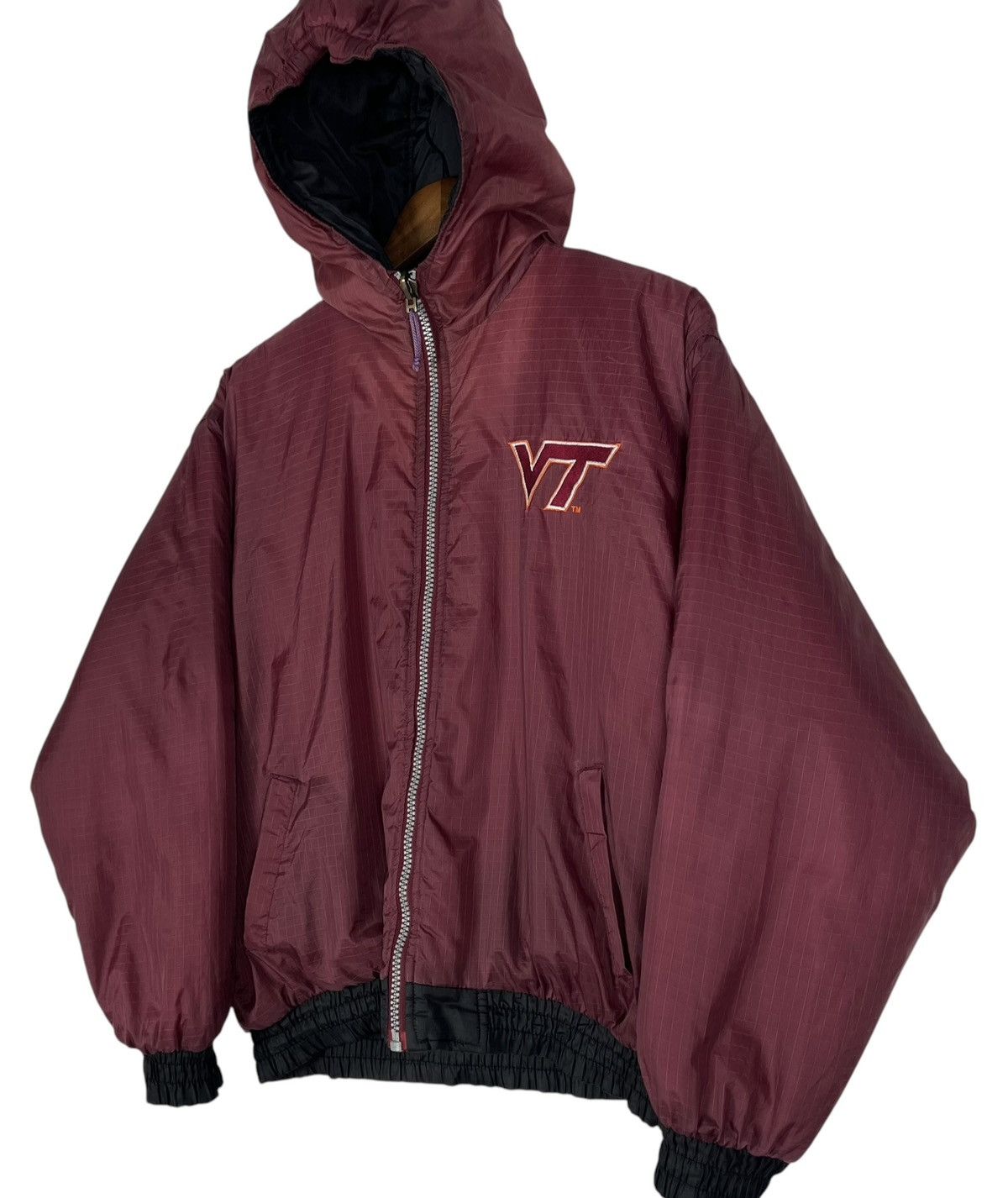 NFL 90s Vintage Hockey Virginia Pro Player Reversible Jacket Size US L / EU 52-54 / 3 - 5 Thumbnail