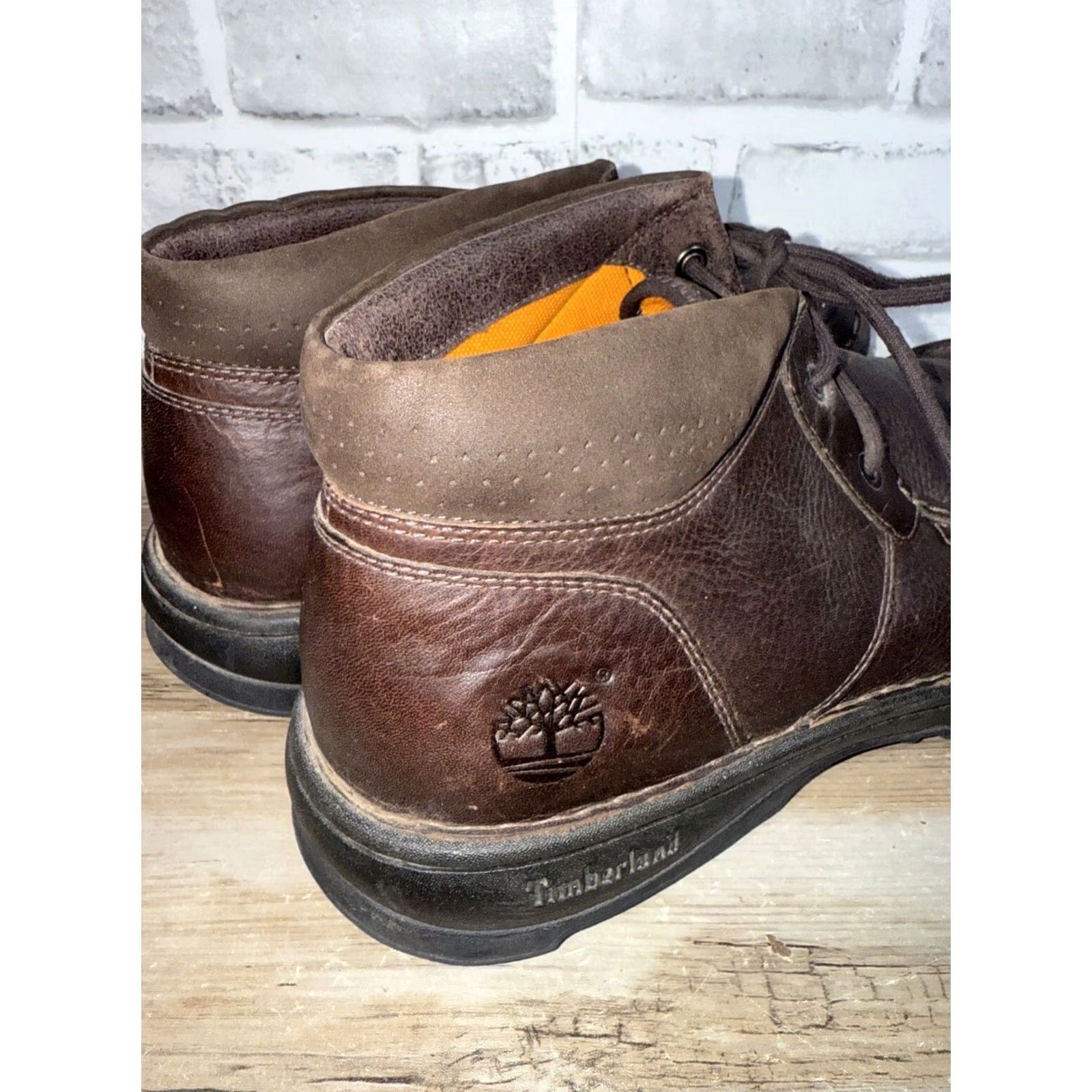 Timberland Timberland Earthkeepers Brown Leather Chukka Boots Mens 11.5 Size US 12 / EU 45 - 4 Thumbnail