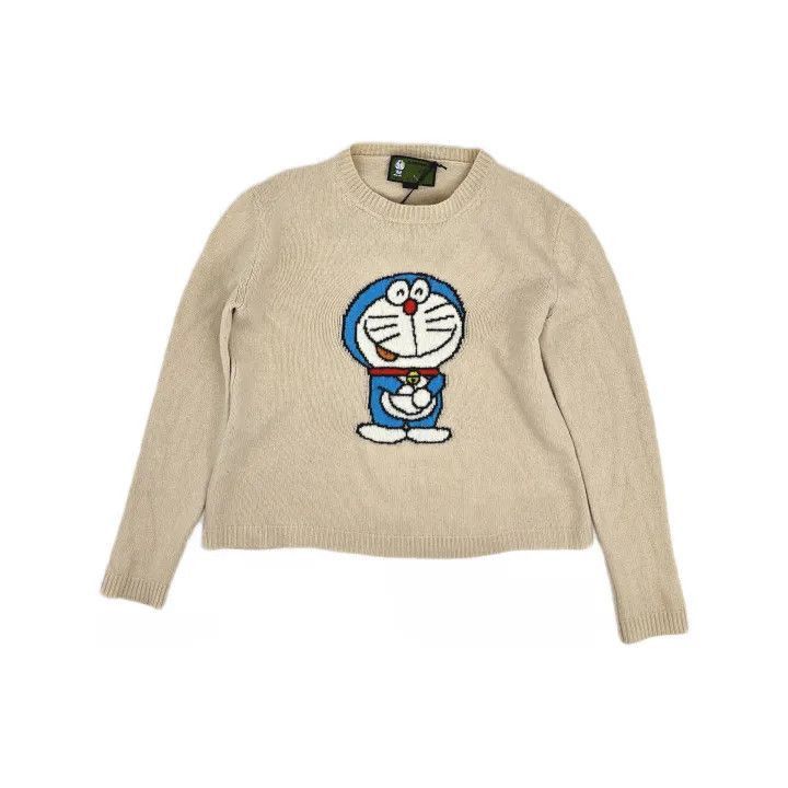 Gucci Gucci x Doraemon Cartoon Print Wool Sweater-2507 Size M / US 6-8 / IT 42-44 - 8 Thumbnail