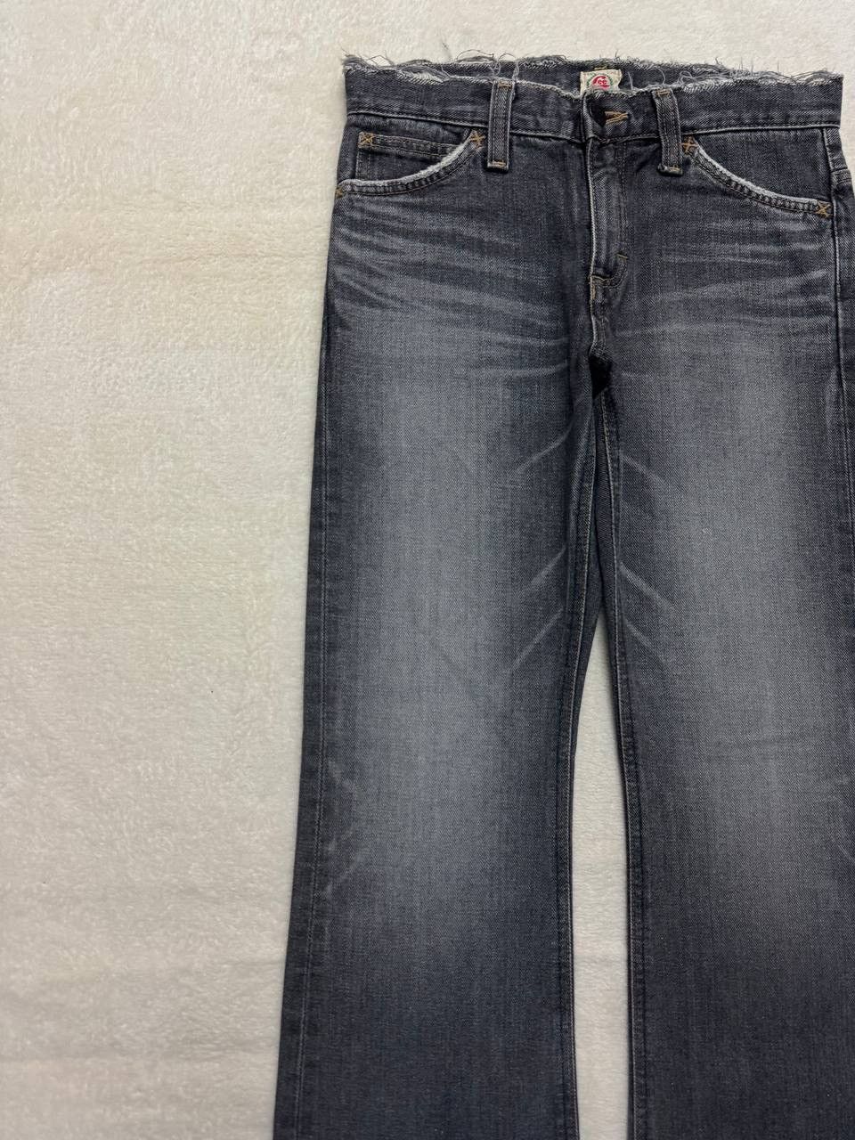 Lee FLARE Insane 90s Lee Riders Mudwash Distressed Grunge Style Size US 27 - 4 Thumbnail