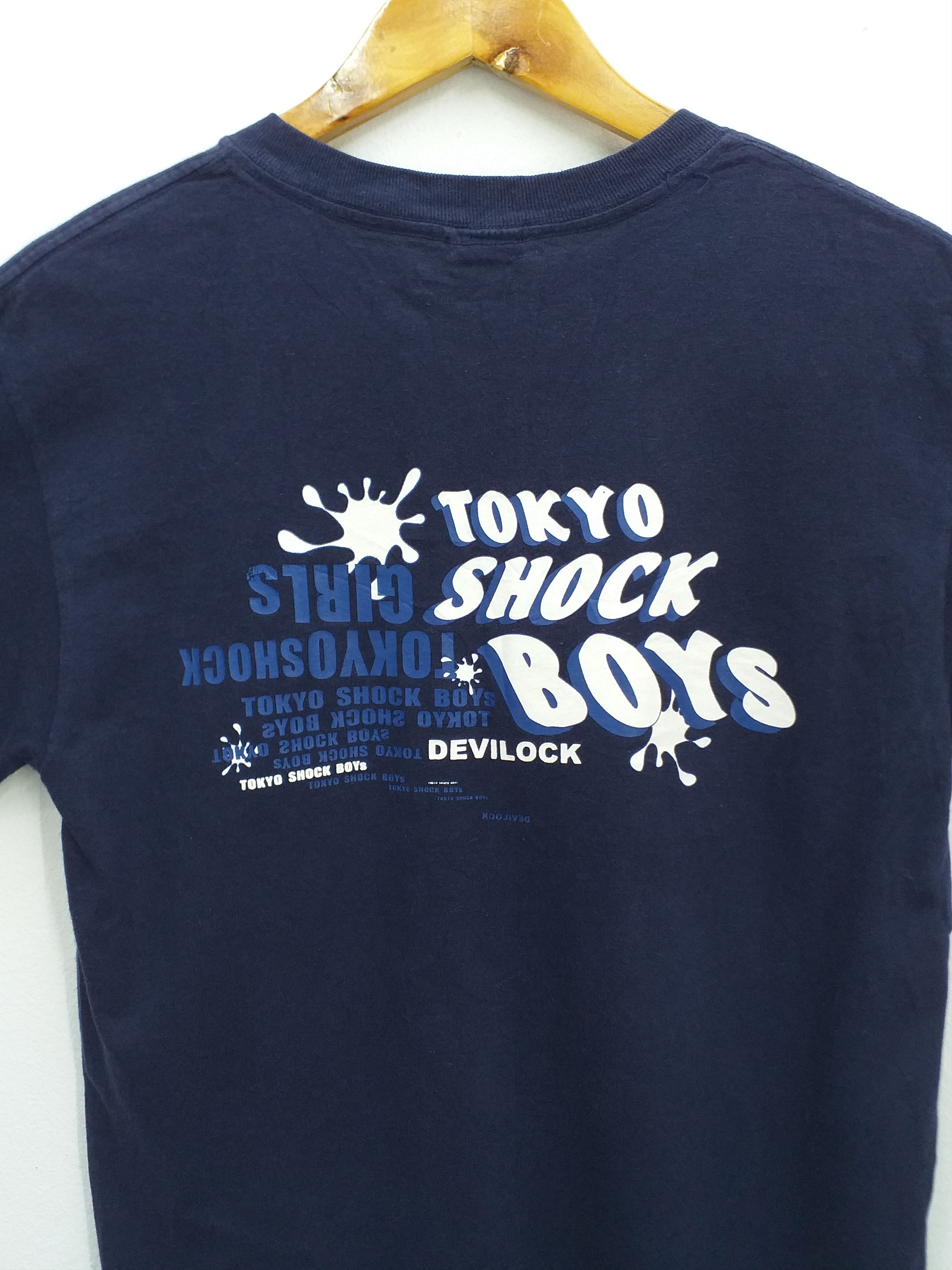 Devilock Vintage Devilock Tokyo Shock Boys Brand T Shirt -C023 Size US XS / EU 42 / 0 - 4 Thumbnail