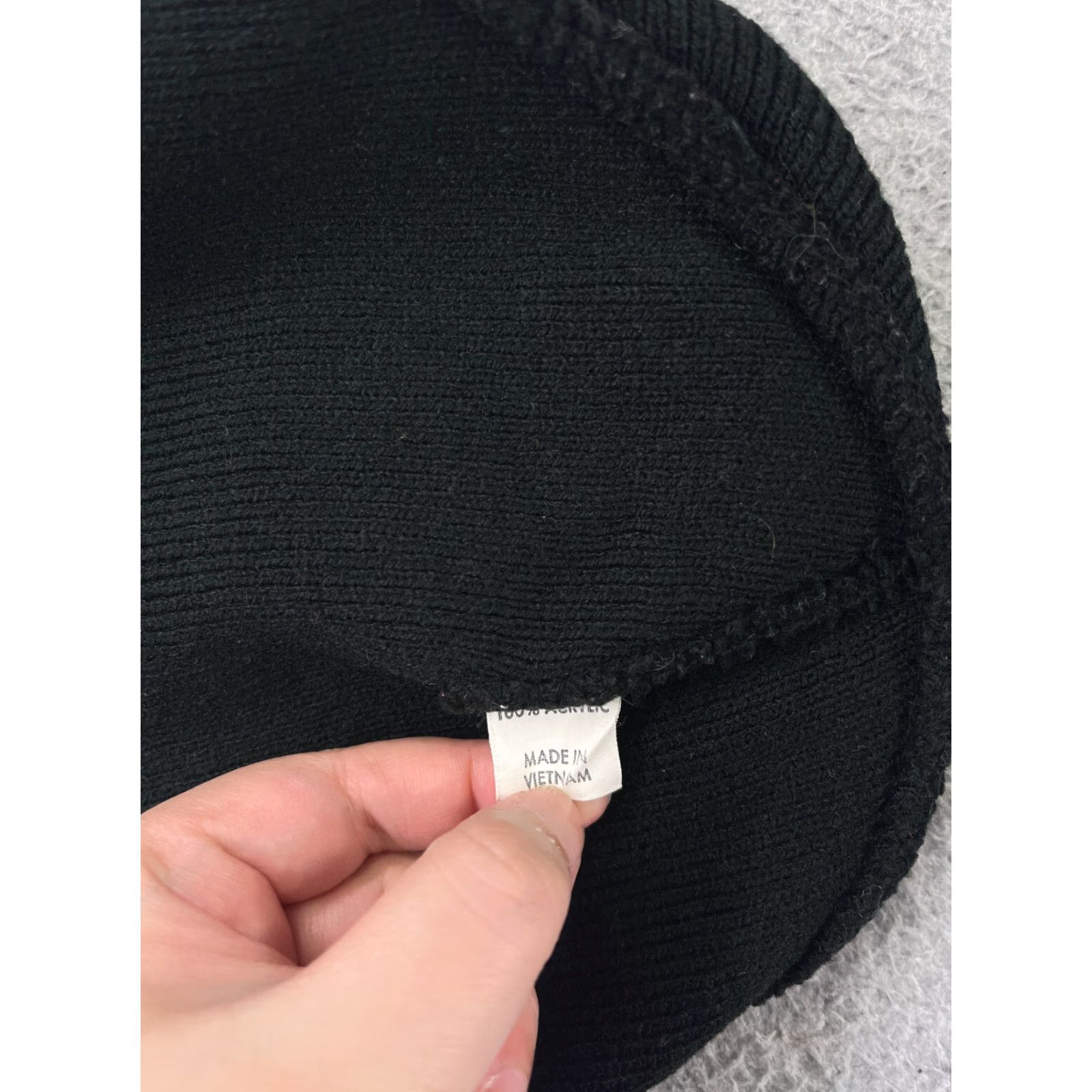 Vintage Boostability Beanie Toque Hat Adult One Size Black Knit 100% Acrylic White Label SEO Brand Beanie Winter Ski Logo White Label SEO Agency Mens Size ONE SIZE - 6 Thumbnail