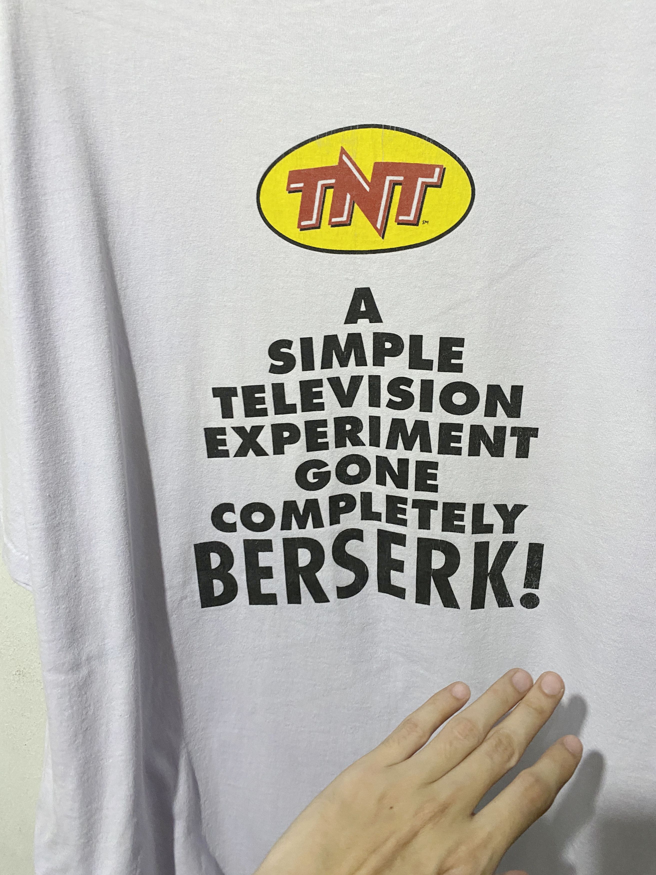 Band Tees × Vintage Vintage 90s MonsterVision Shirt Size US XL / EU 56 / 4 - 4 Thumbnail