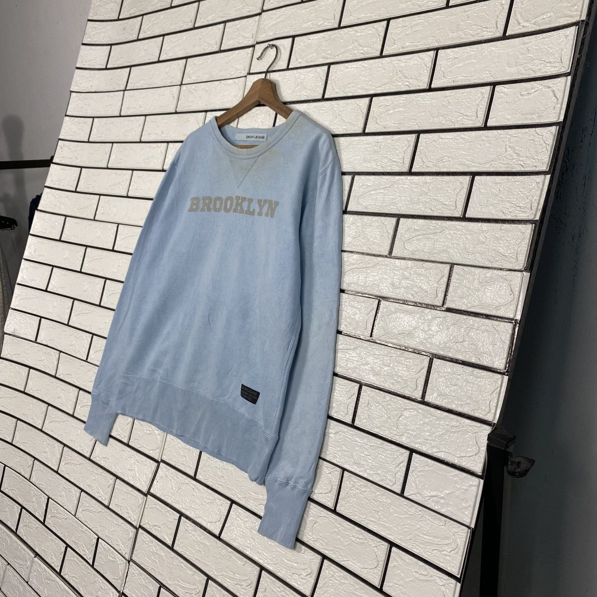 Japanese Brand Vintage Sweatshirt Dkny Striped Design Size US M / EU 48-50 / 2 - 3 Thumbnail
